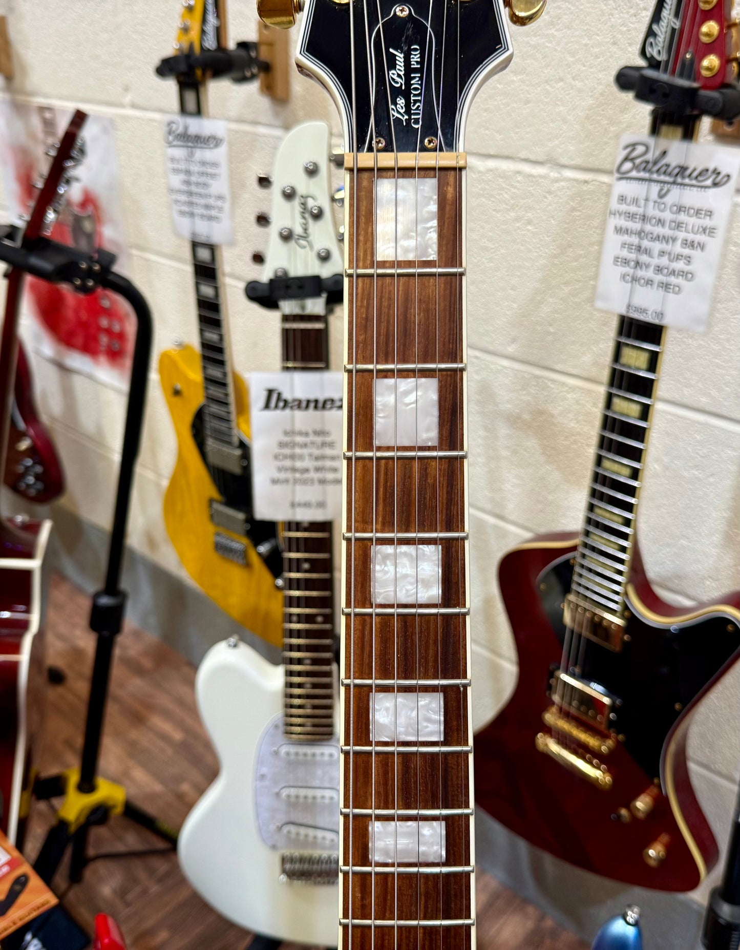 🔥2018🔥 Epiphone Les Paul Custom Pro KOA~ Split Coils + Case~ Ltd Edition!