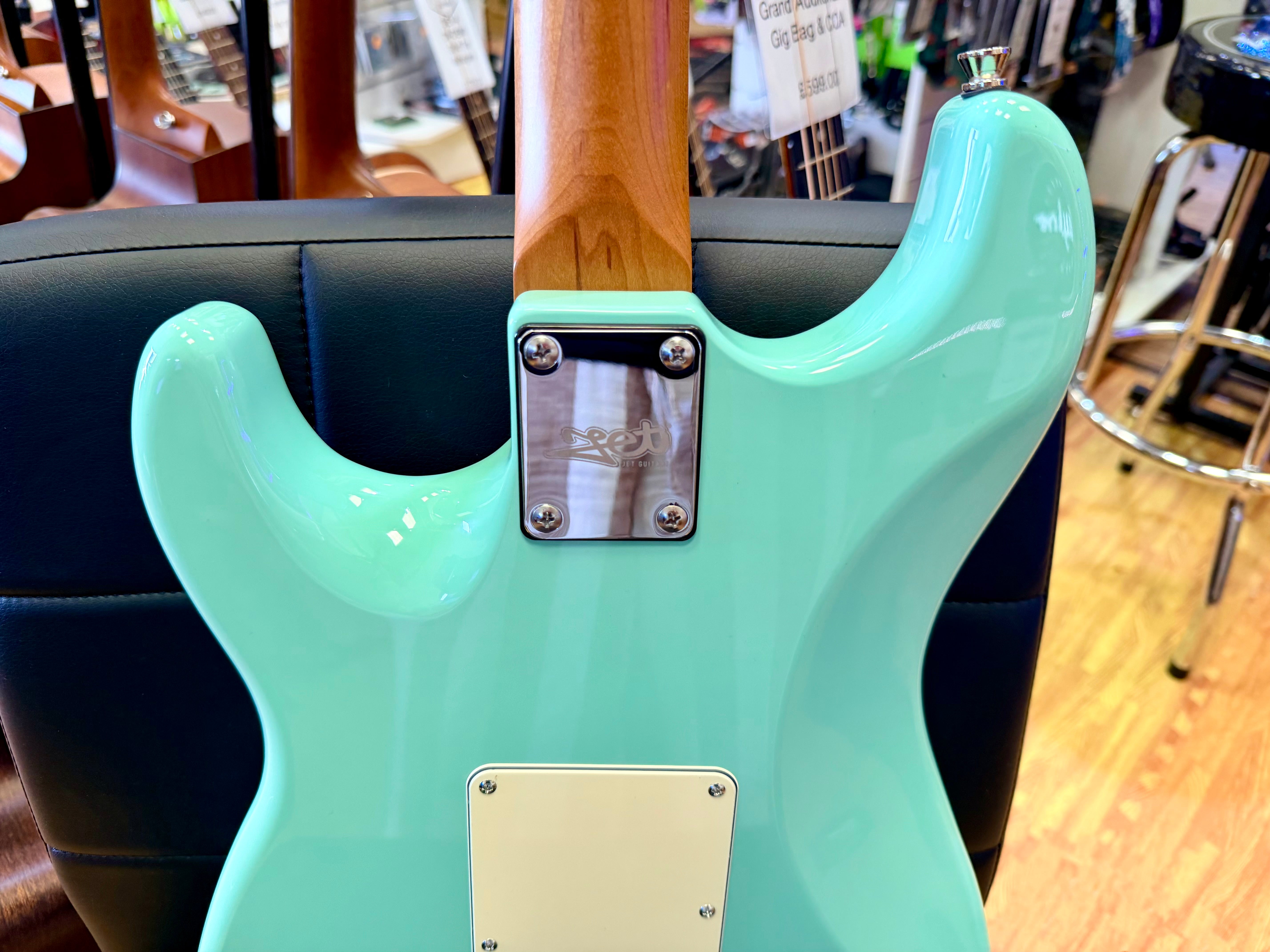 ⚡️NEW⚡️ Jet JS-300 Electric Guitar~ Seafoam Green~ Roasted Maple~ Strat~ 2026!