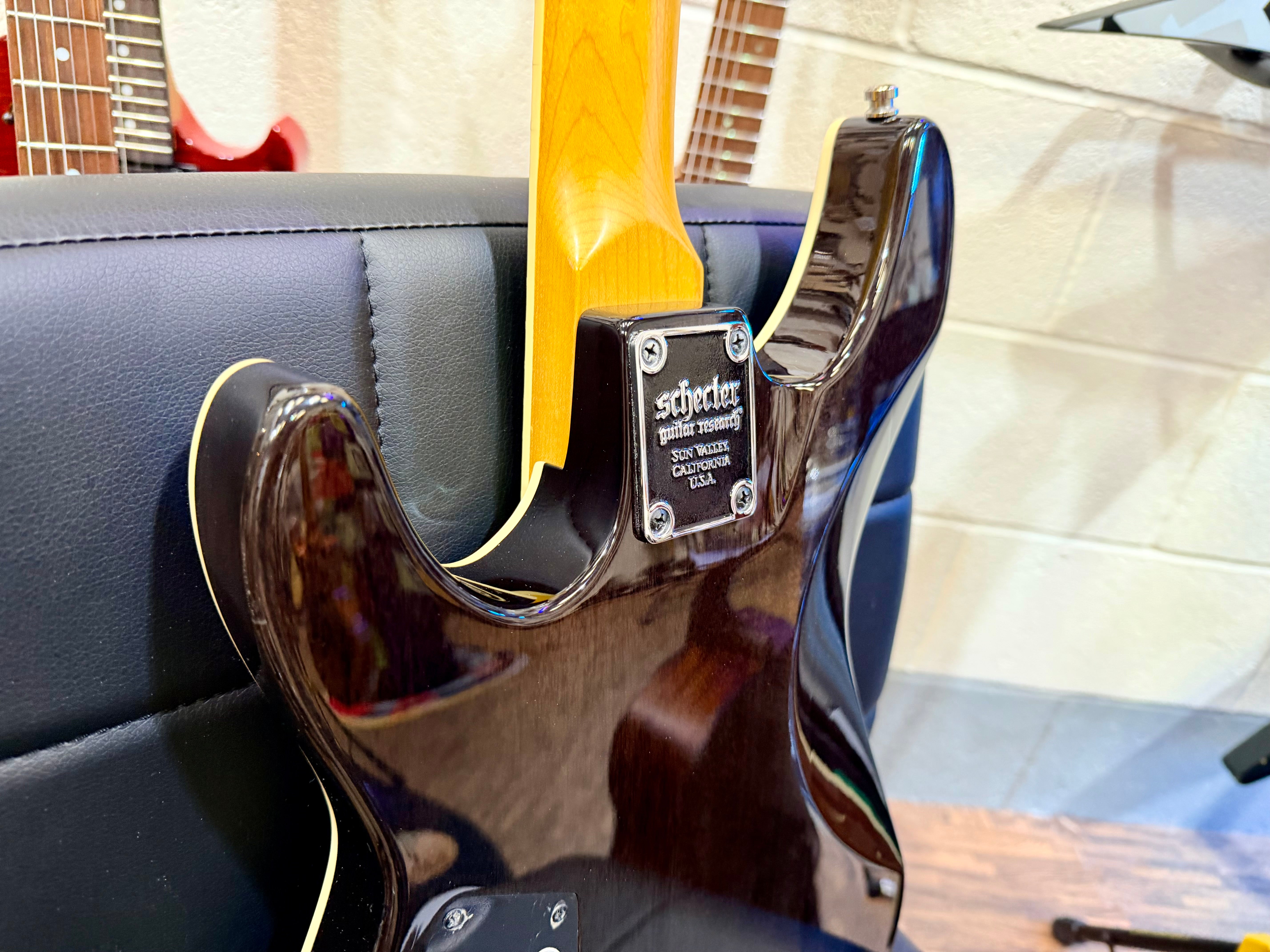 🔥MINT🔥 Schecter Omen Extreme 6 Electric Guitar~ See Thru Black~ Diamond~ 2020!