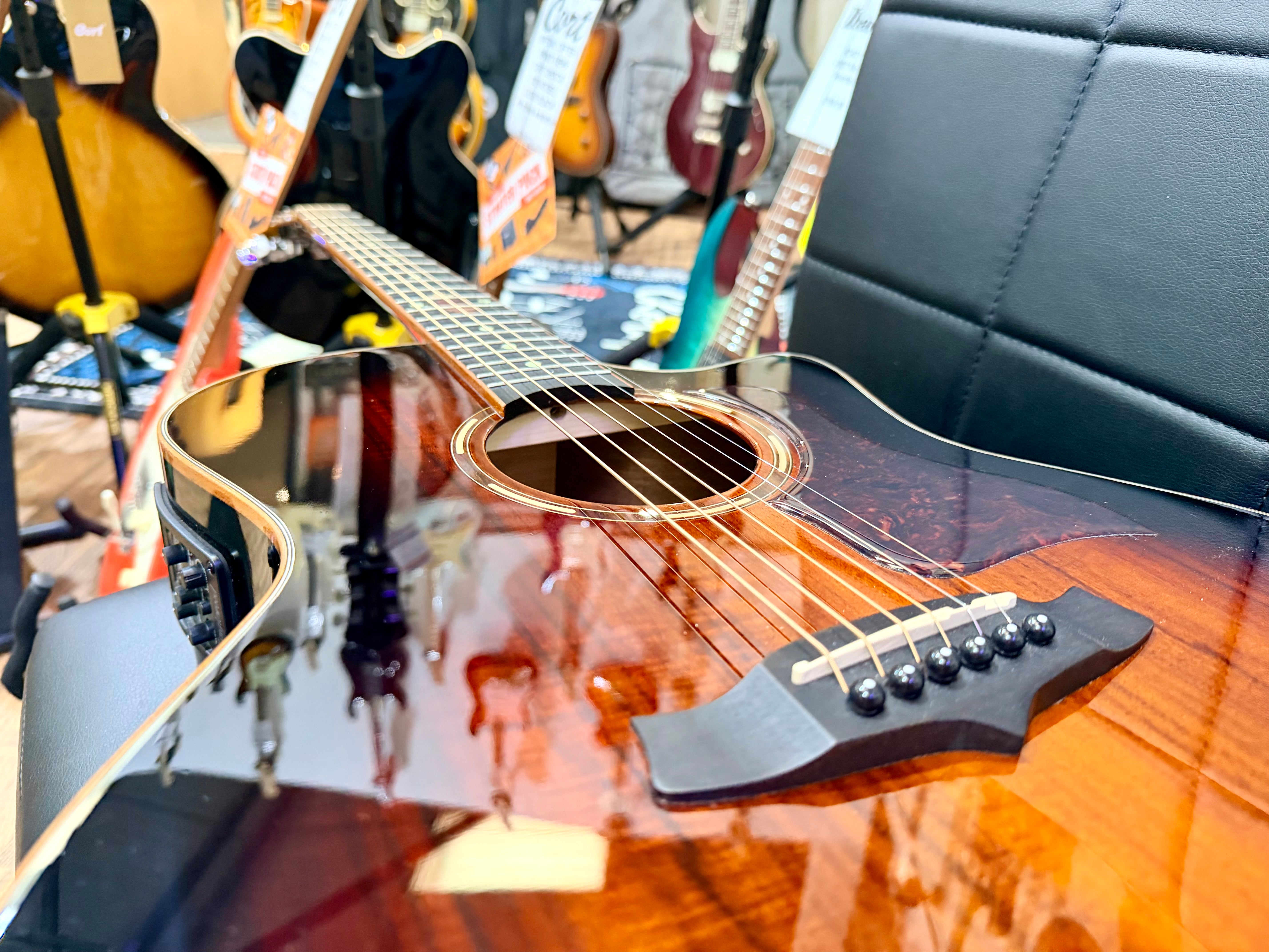 🪵2024🪵 Tanglewood TWX6CEK Winterleaf~ Grand Auditorium Electro ~ Koa Exotic!