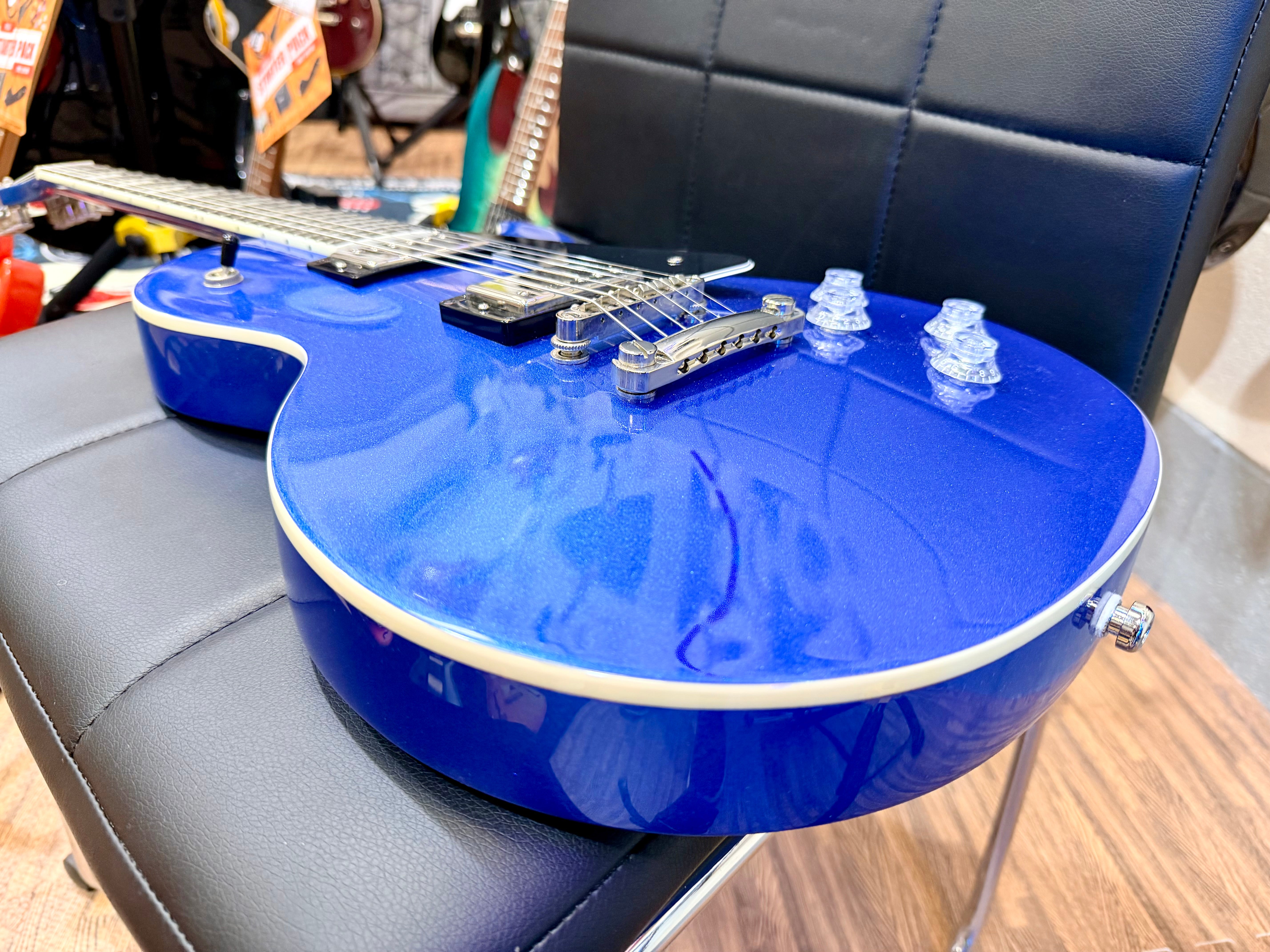 🔥2023🔥 Epiphone Les Paul Modern~ Radio Blue Metallic~ UK Exclusive Ltd Edition