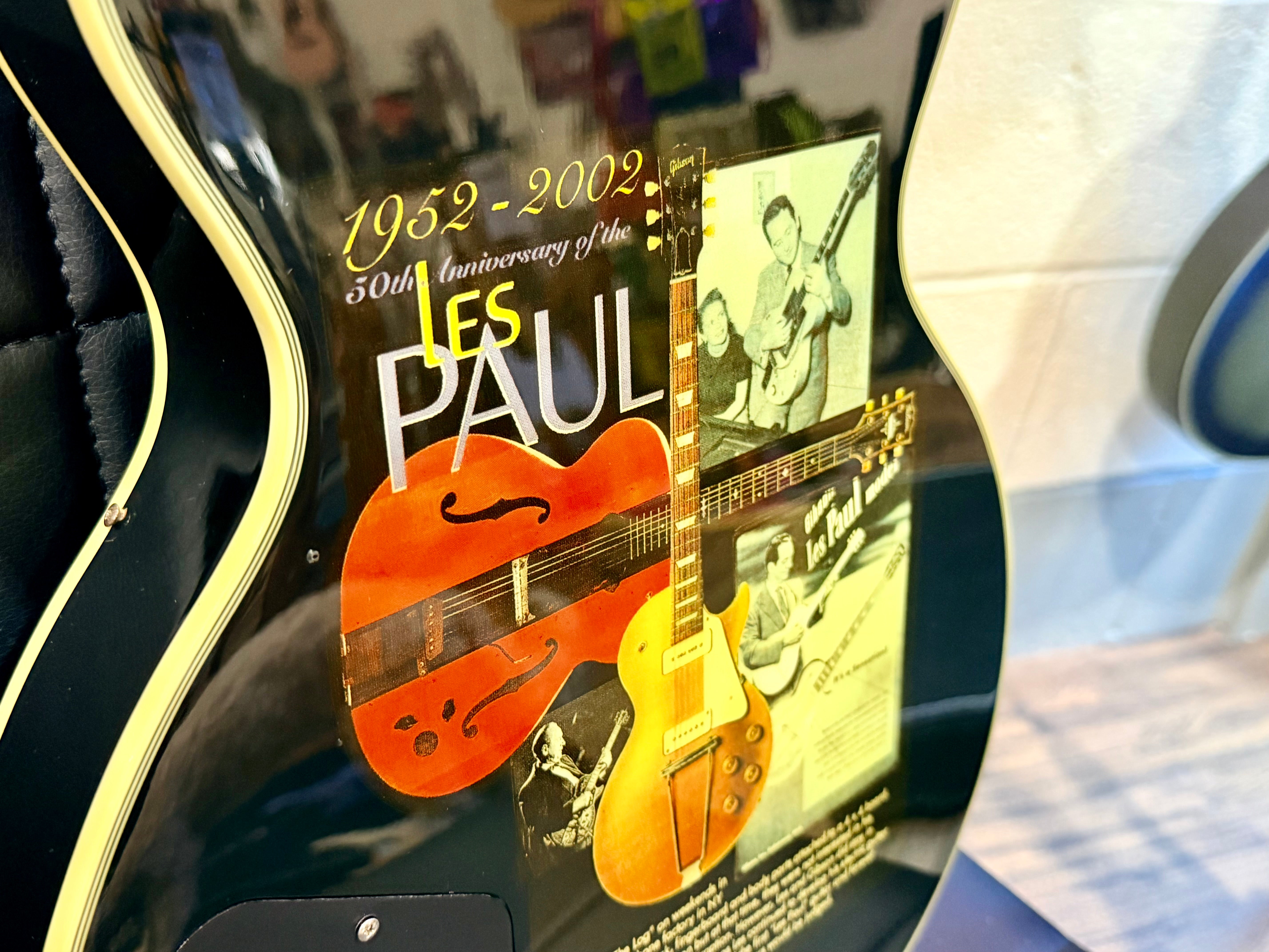 🔥RARE🔥 Epiphone Les Paul Custom 50th Anniversary Ebony/Gold~ 2002 Ltd Edition!