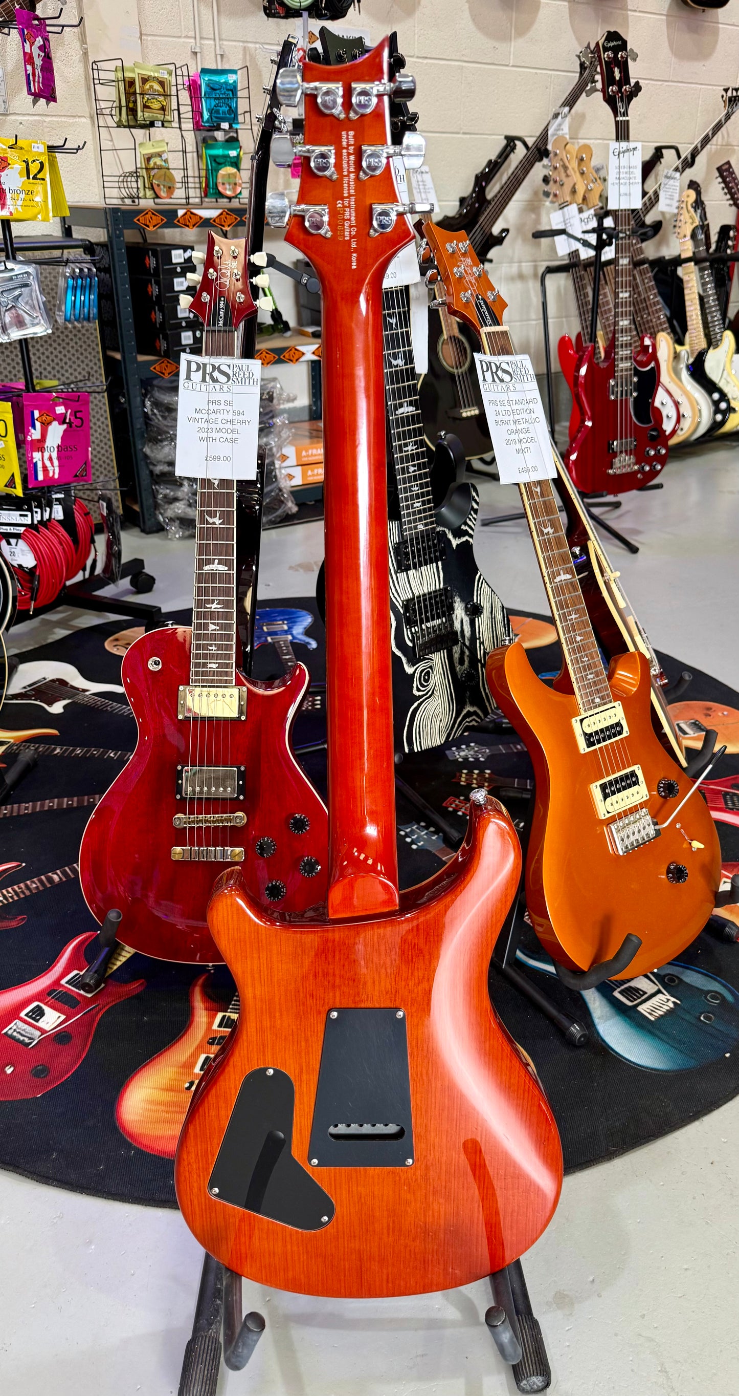 ๐ 30th Anniversary Ltd Edition ๐ PRS SE Custom 24~ Vintage Sunburst Quilt Top!