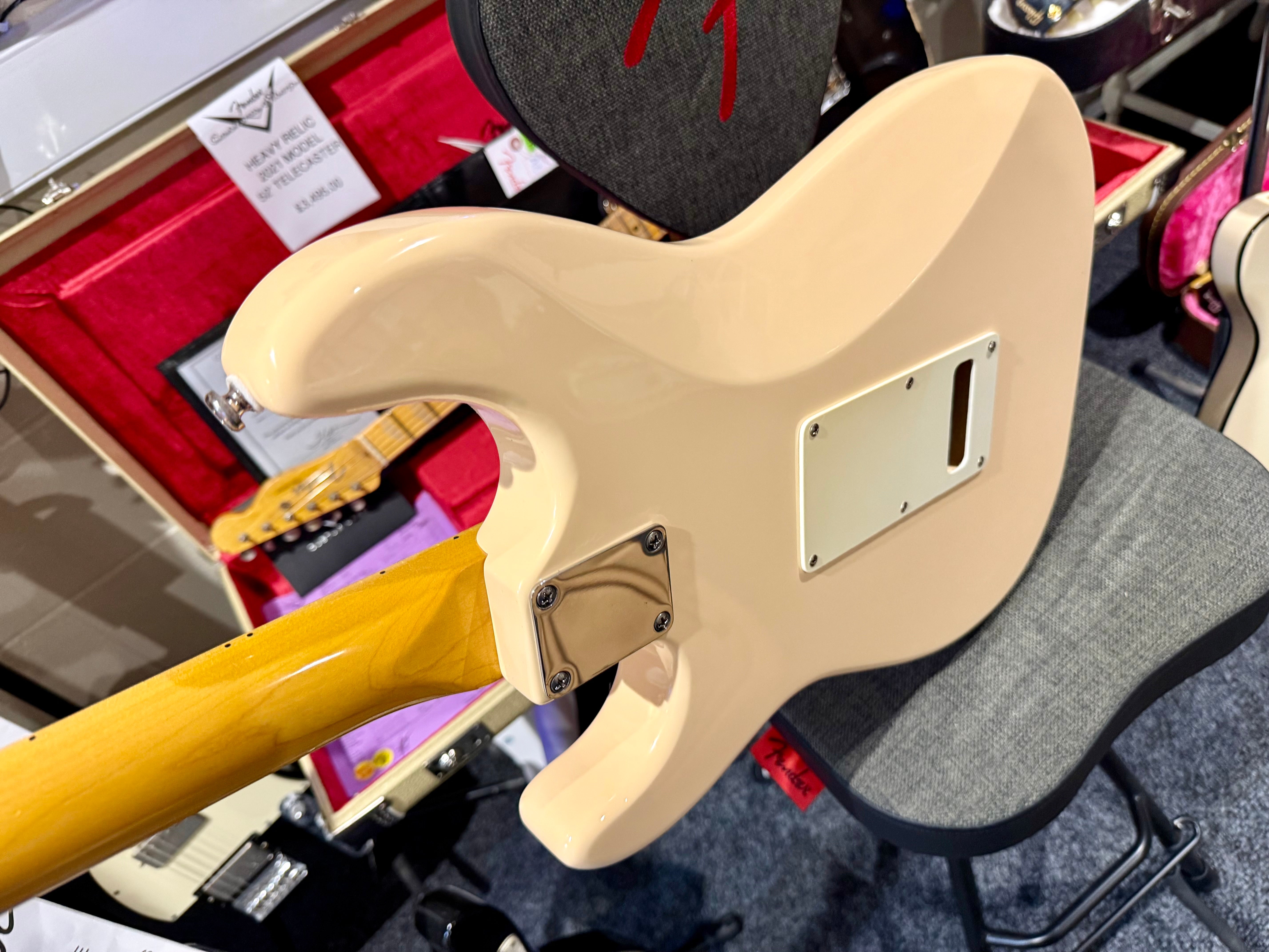 🔥EX-DEMO🔥 G&L Tribute S-500 Strat Style Electric Guitar~ Vintage White!