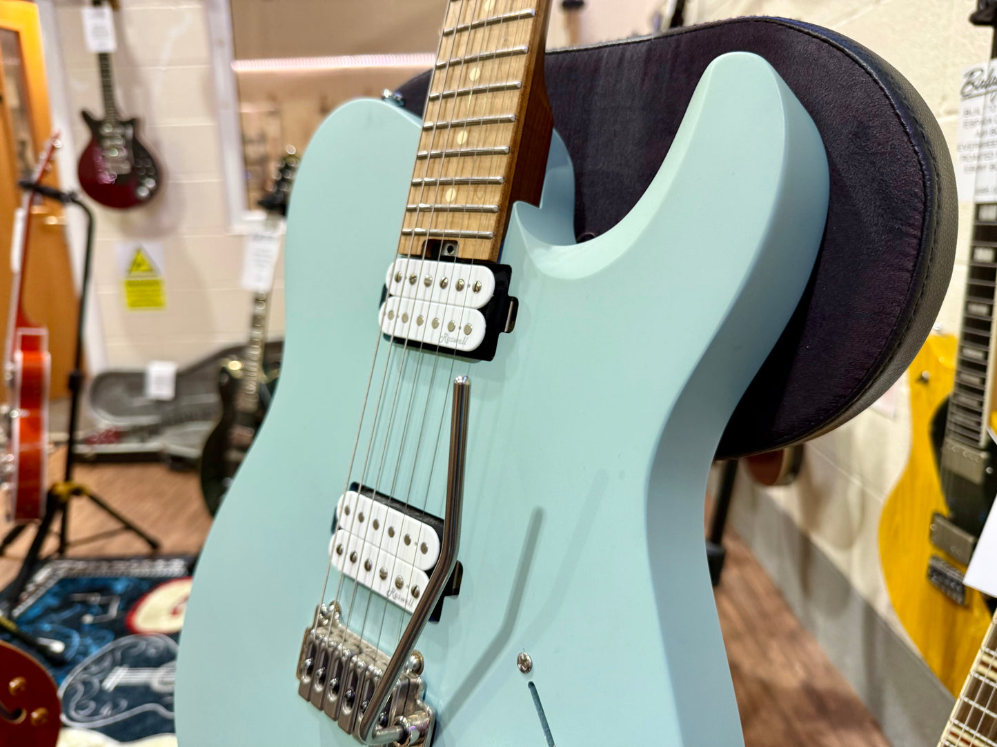 🔥MINT🔥 Harley Benton Fusion-T Pro Series Telecaster HH~ Roasted Maple + CASE!