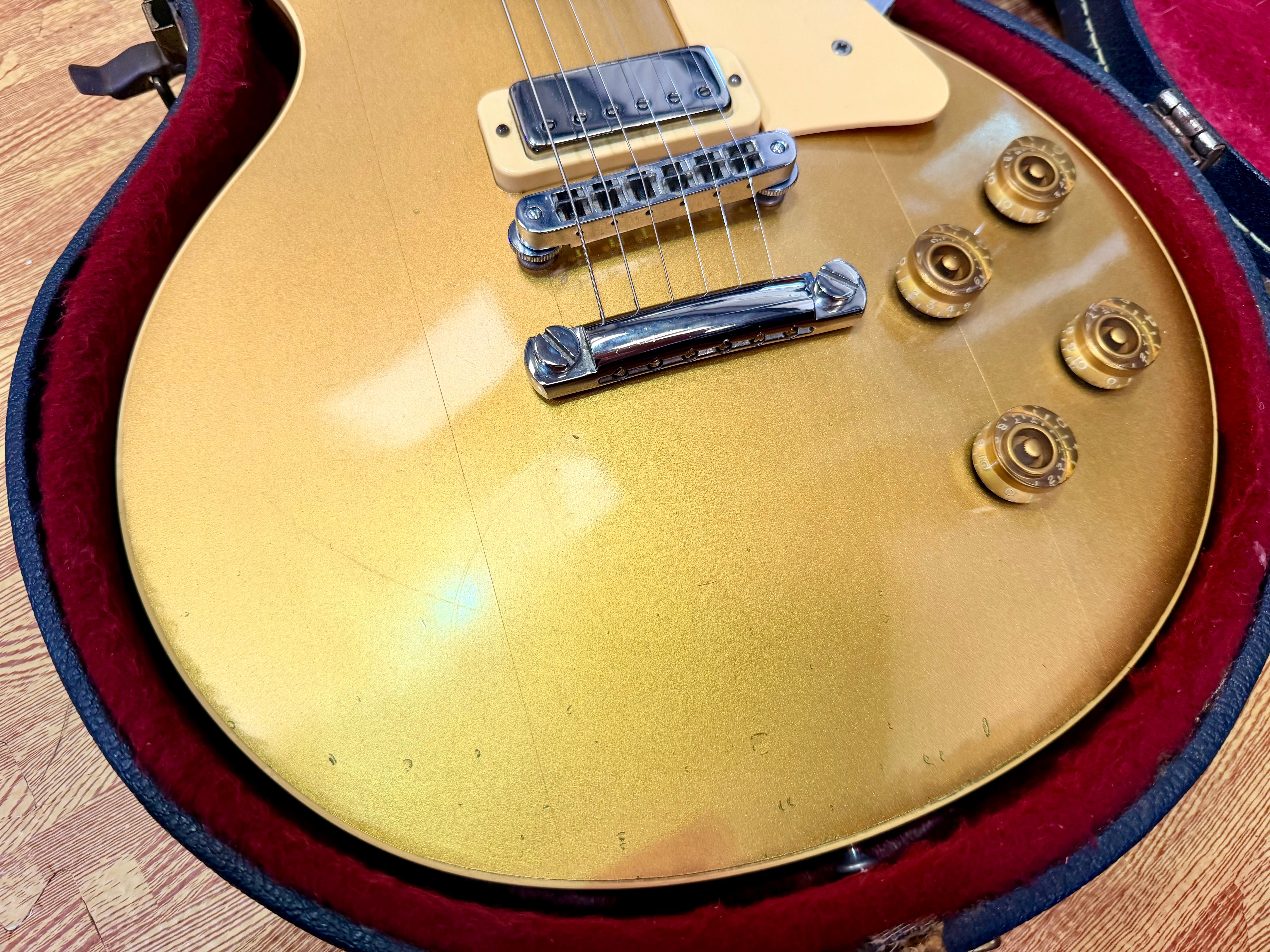 ✨1981✨ Gibson Les Paul Deluxe Goldtop All Original Vintage USA + Original Case