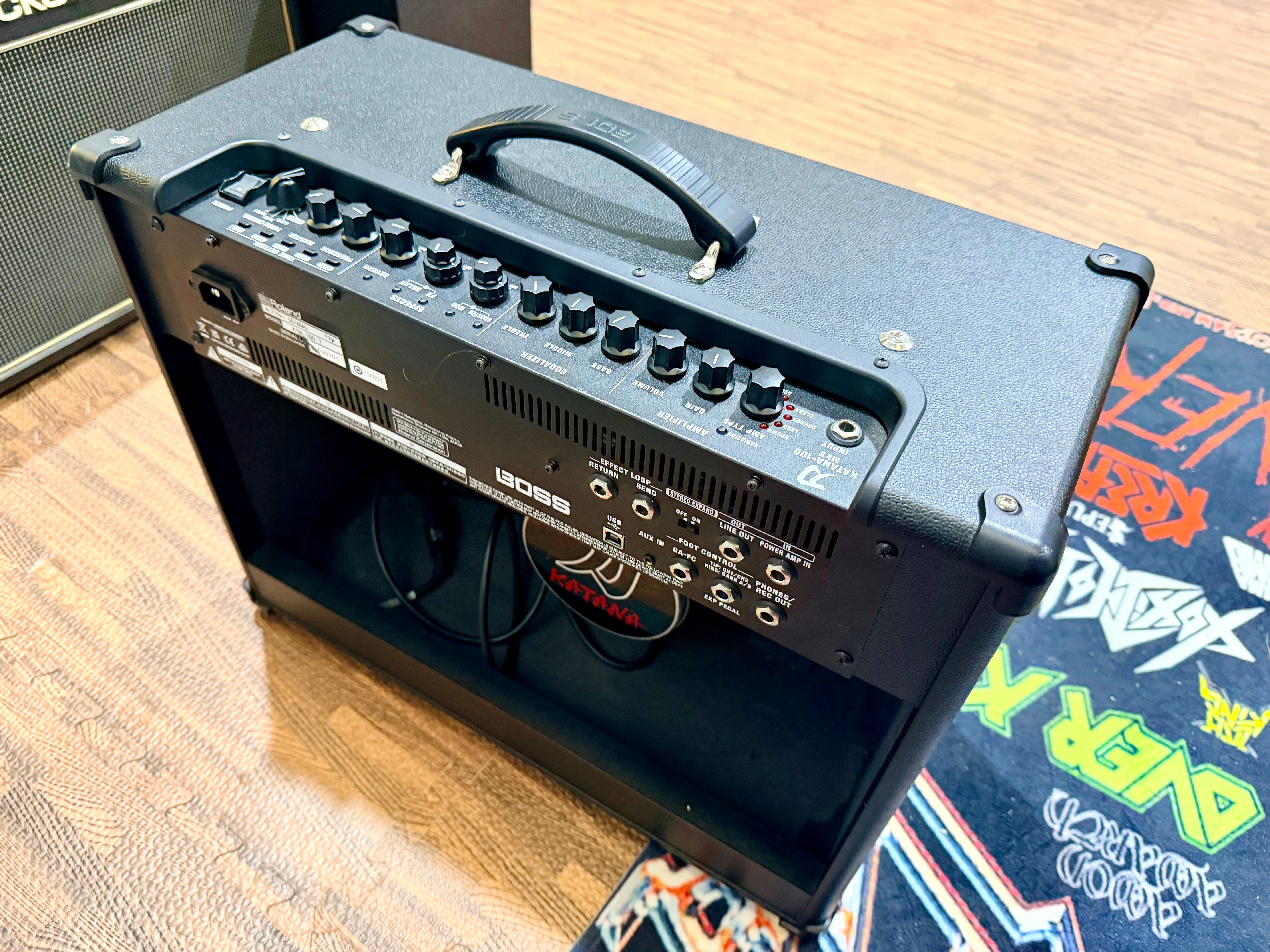 🎸 BOSS Katana-100 MKII 1x12 Combo Guitar Amplifier~ Amp With FX & Footswitch 🎸