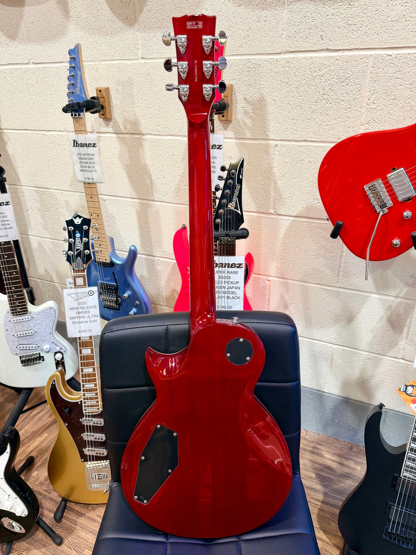 ☀️ Harley Benton SC Custom Line Singlecut Les Paul Electric Guitar~ Sunburst ☀️