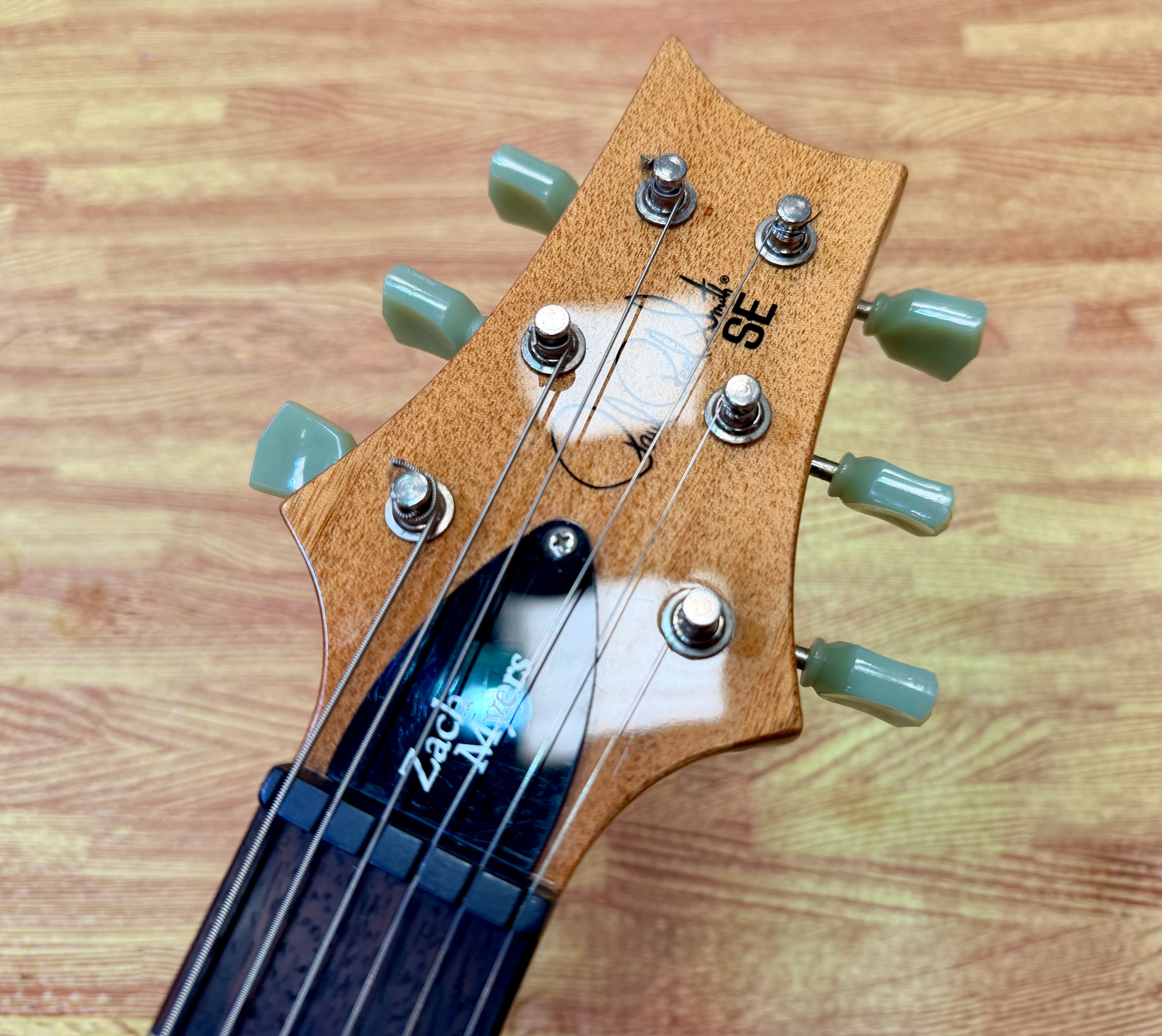 π2017π PRS SE Zach Myers Signature Semi-Hollow Guitar~ Trampas Green + GigBag!