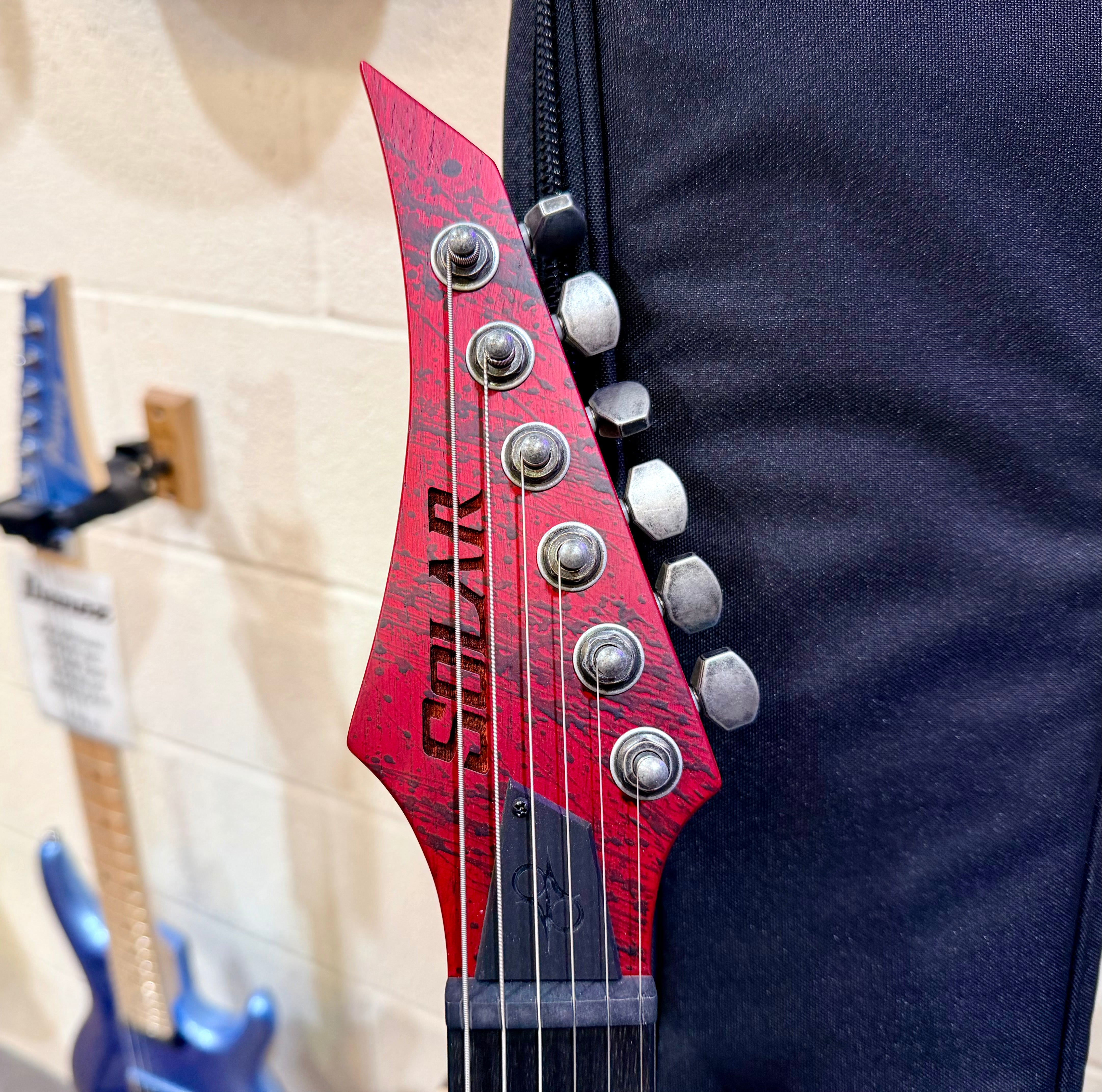 🔥2025🔥 Solar V2.6 Cannibalismo + Plus Flying V~ Blood Red~ Gig Bag~ MINT!