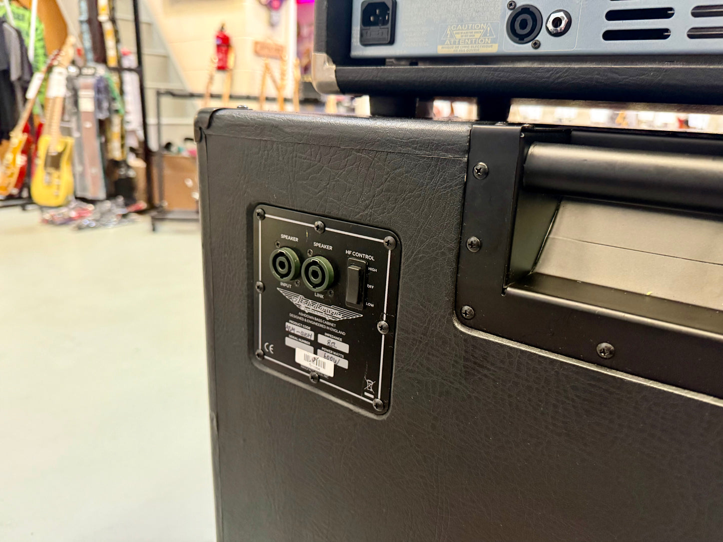 🎸 HEAD & CAB 🎸 Ashdown Bass Amplifier Stack~Evo II 300 + ARM-410H Cabinet 4x10