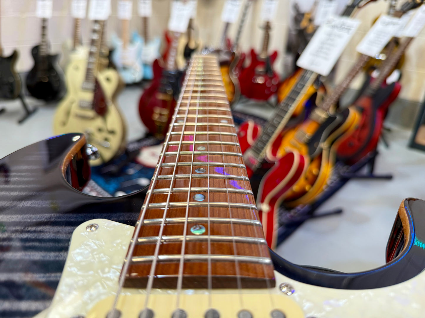🔥EX DEMO 2024🔥 Sire Larry Carlton S7 FM~ Flamed Maple HSS~ Transperant Black!