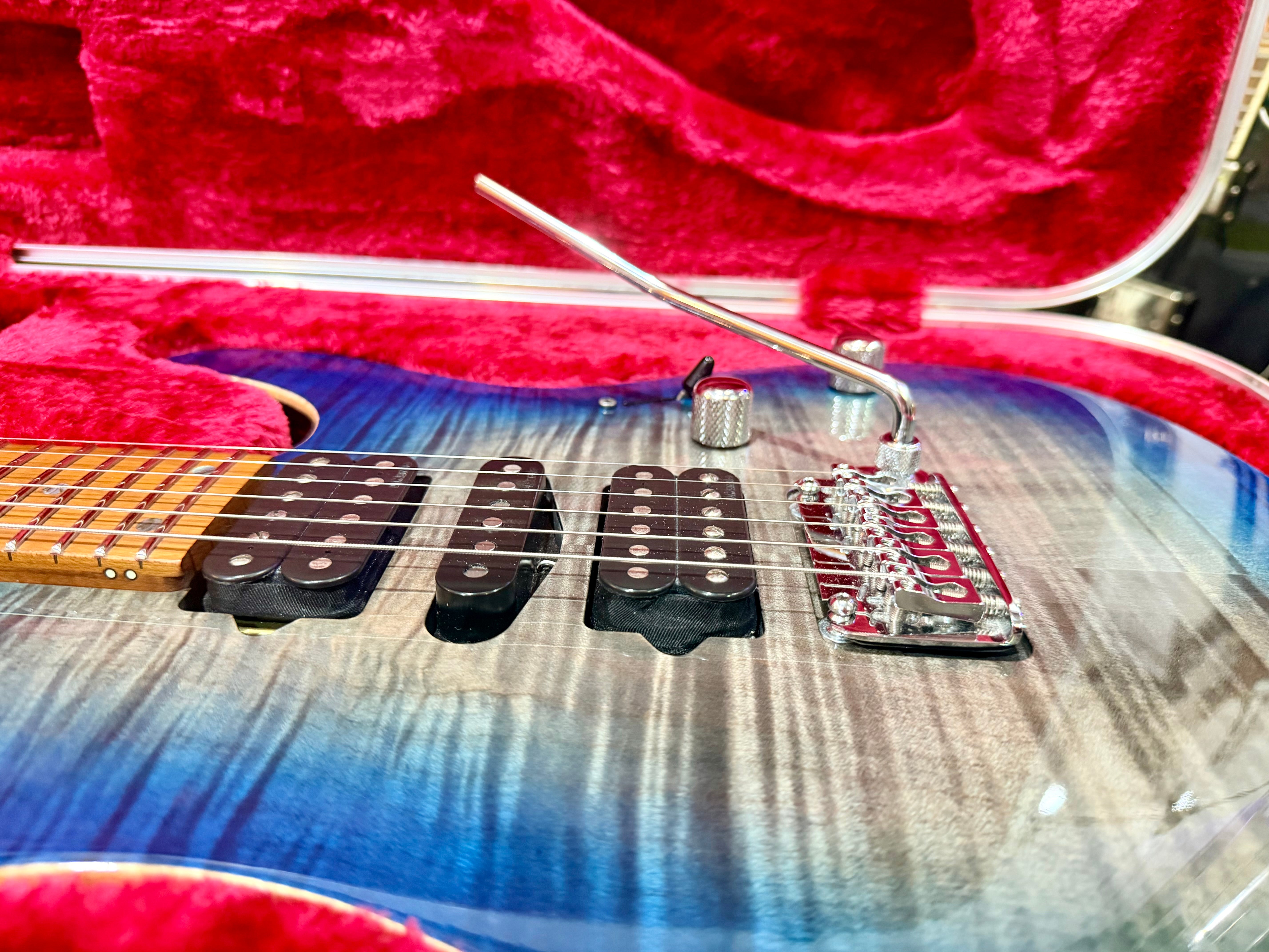 🔥MINT🔥 Ibanez AZ2407F Prestige In Sodalite Blue~ Japan Made + Hard Case~ 2023