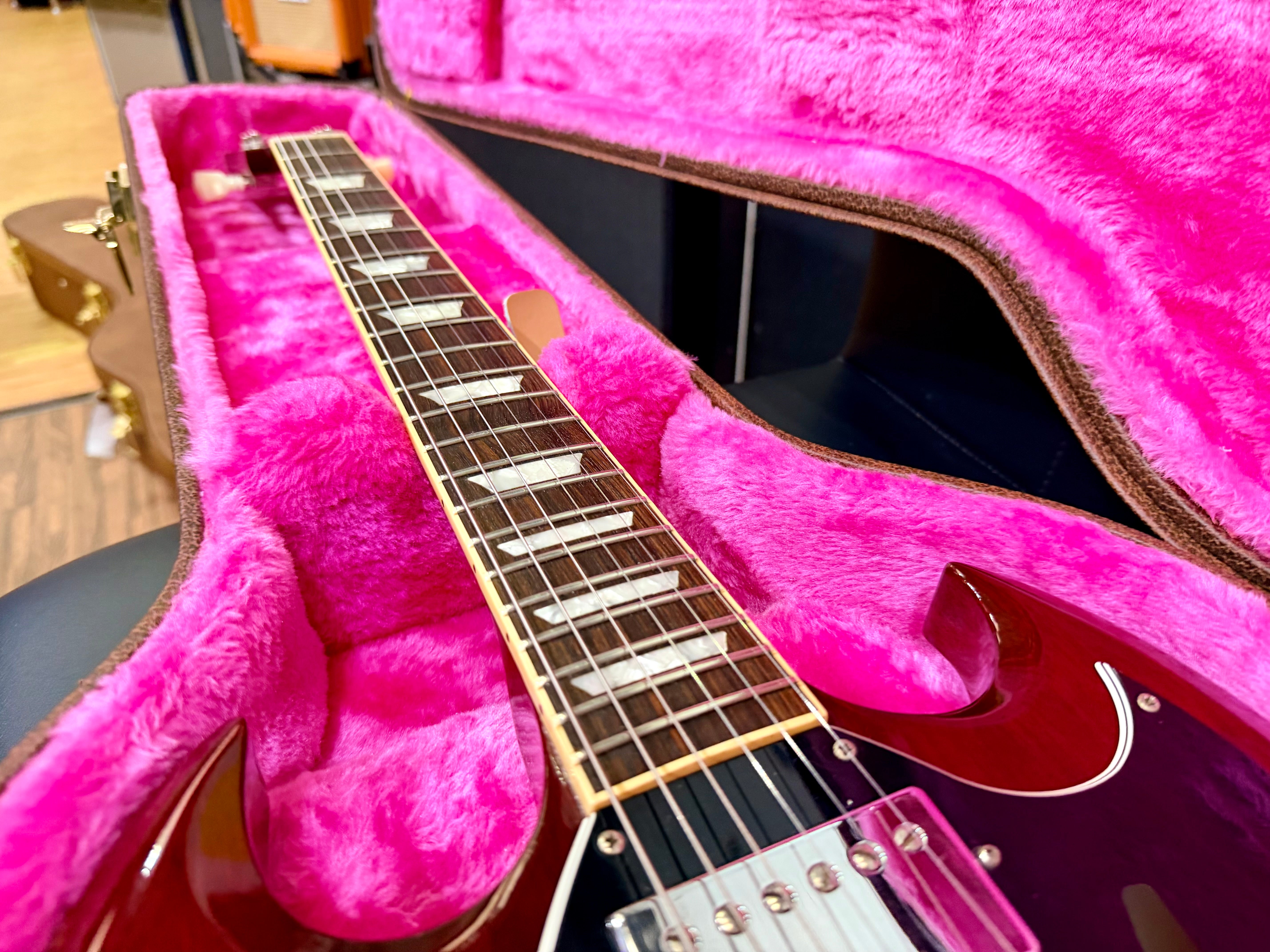 π₯ 1998 Gibson USA SG Standard In Heritage Cherry with Lyre Vibrola + Case π₯