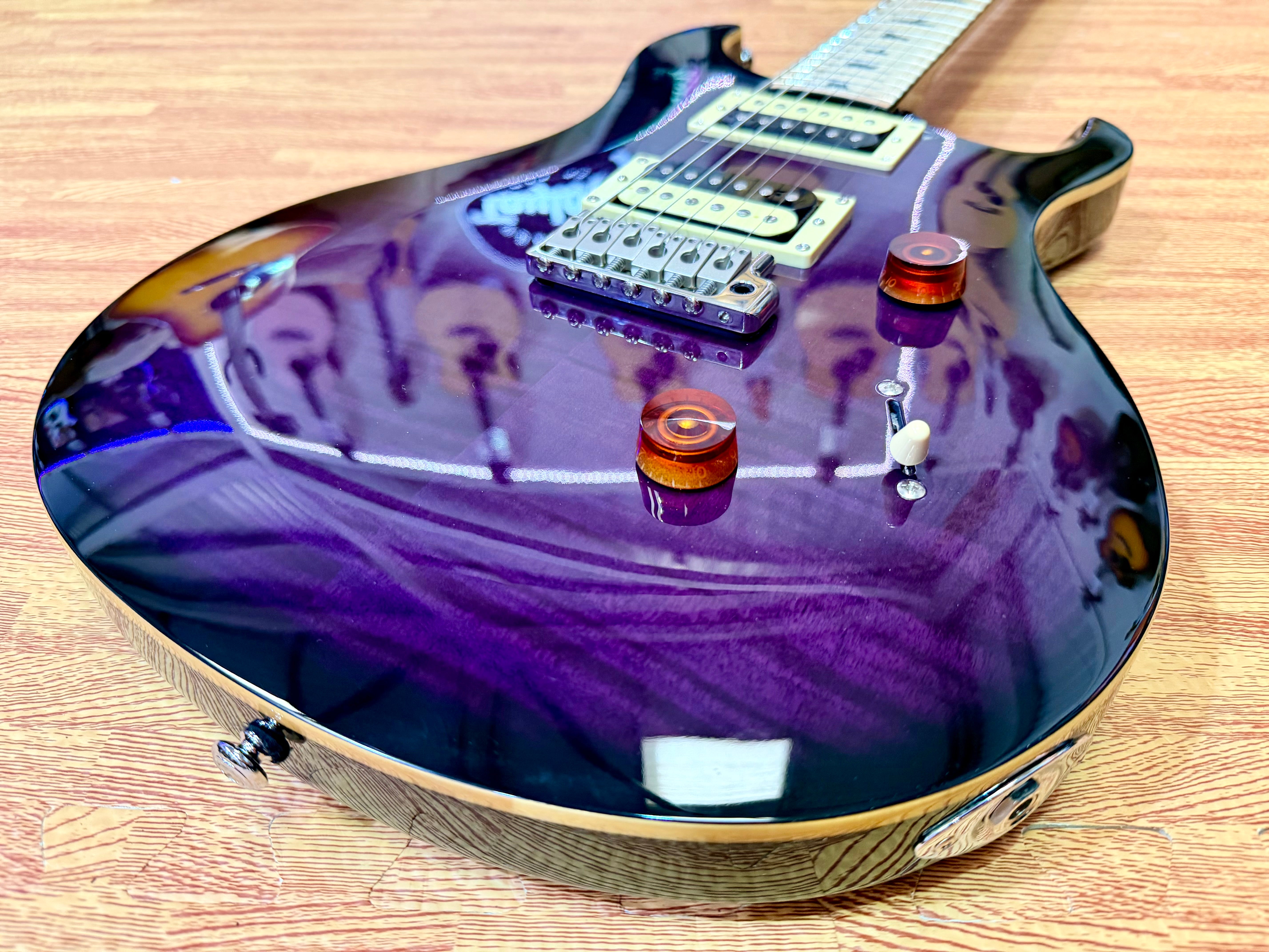 ⚡️2019⚡️ PRS SE Custom 24 Ltd Edition~ Purple Mist~ Satin Maple Neck~ Cherished!