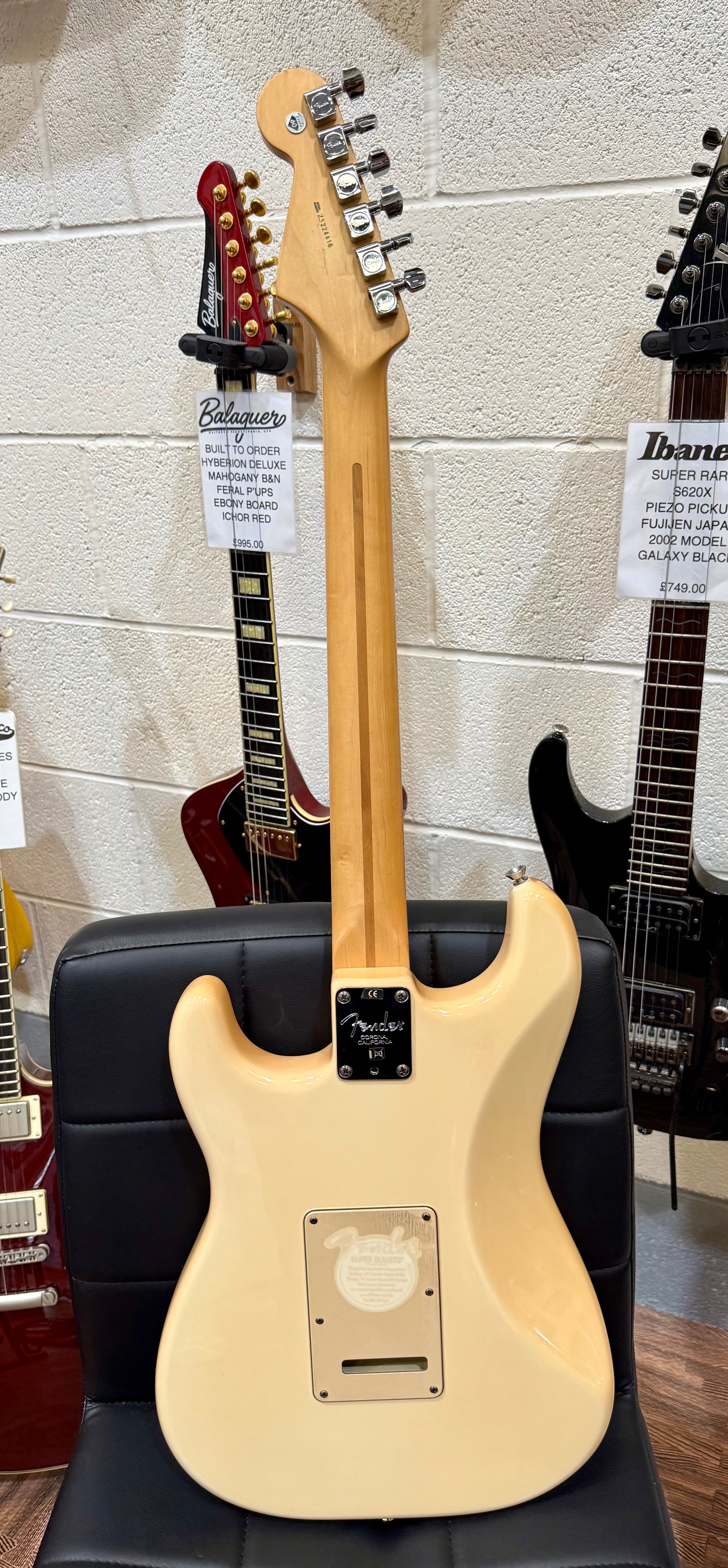 🌟2005 60th Anniversary🌟 Fender American Standard Stratocaster~ Vintage White!