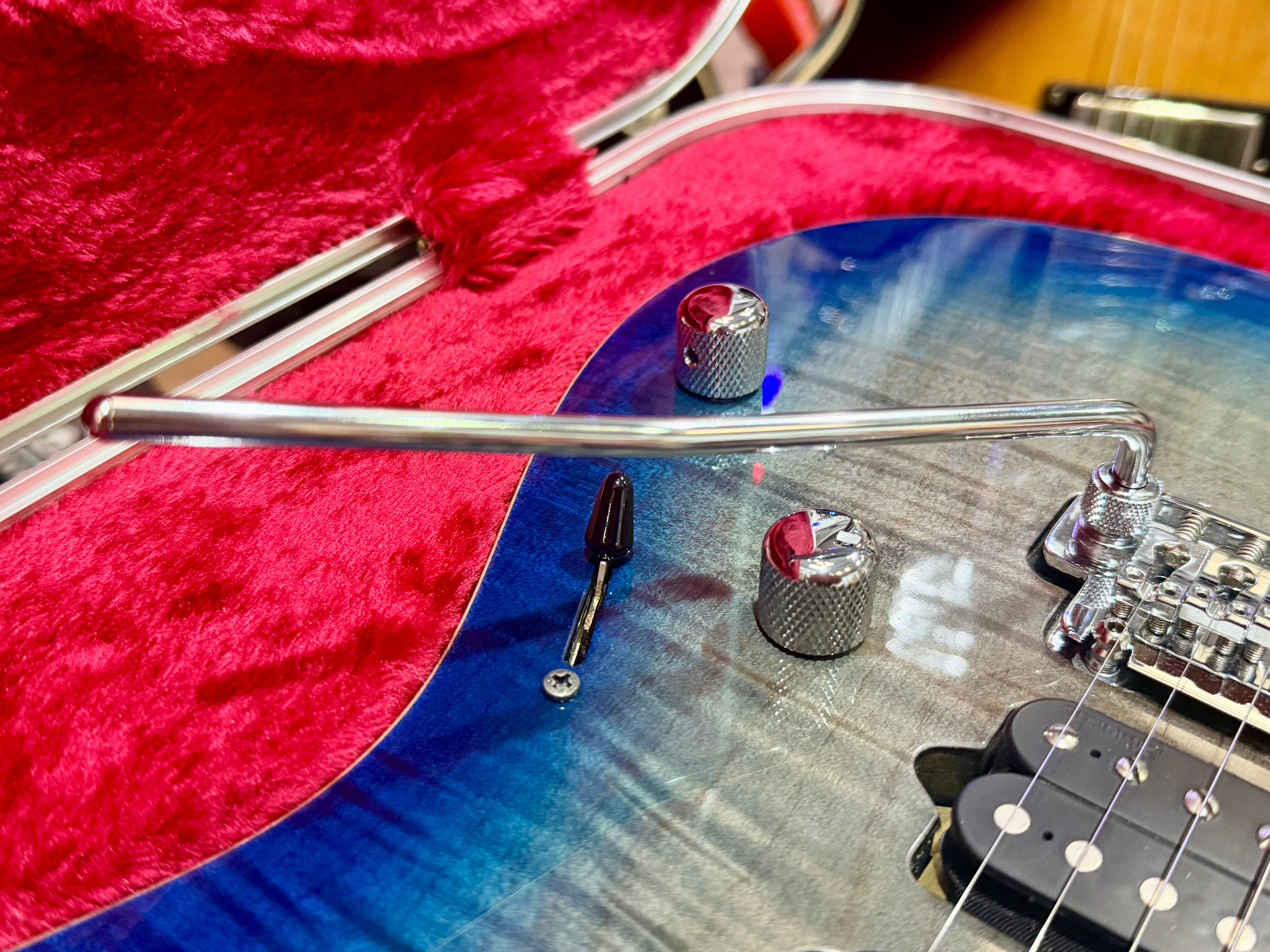 🔥MINT🔥 Ibanez AZ2407F Prestige In Sodalite Blue~ Japan Made + Hard Case~ 2023