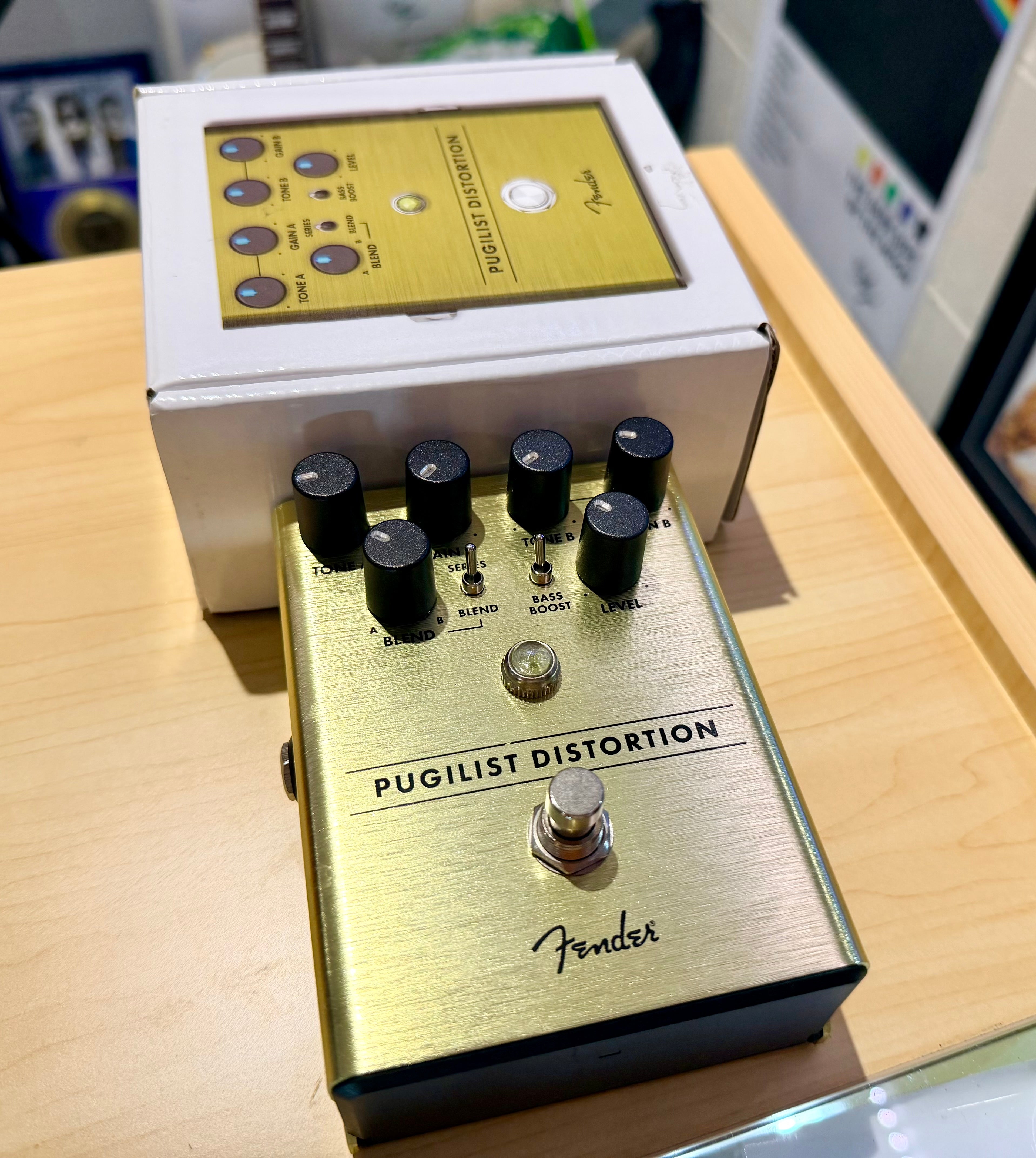 🎸 Fender Pugilist Distortion Guitar Effects Pedal 🎸