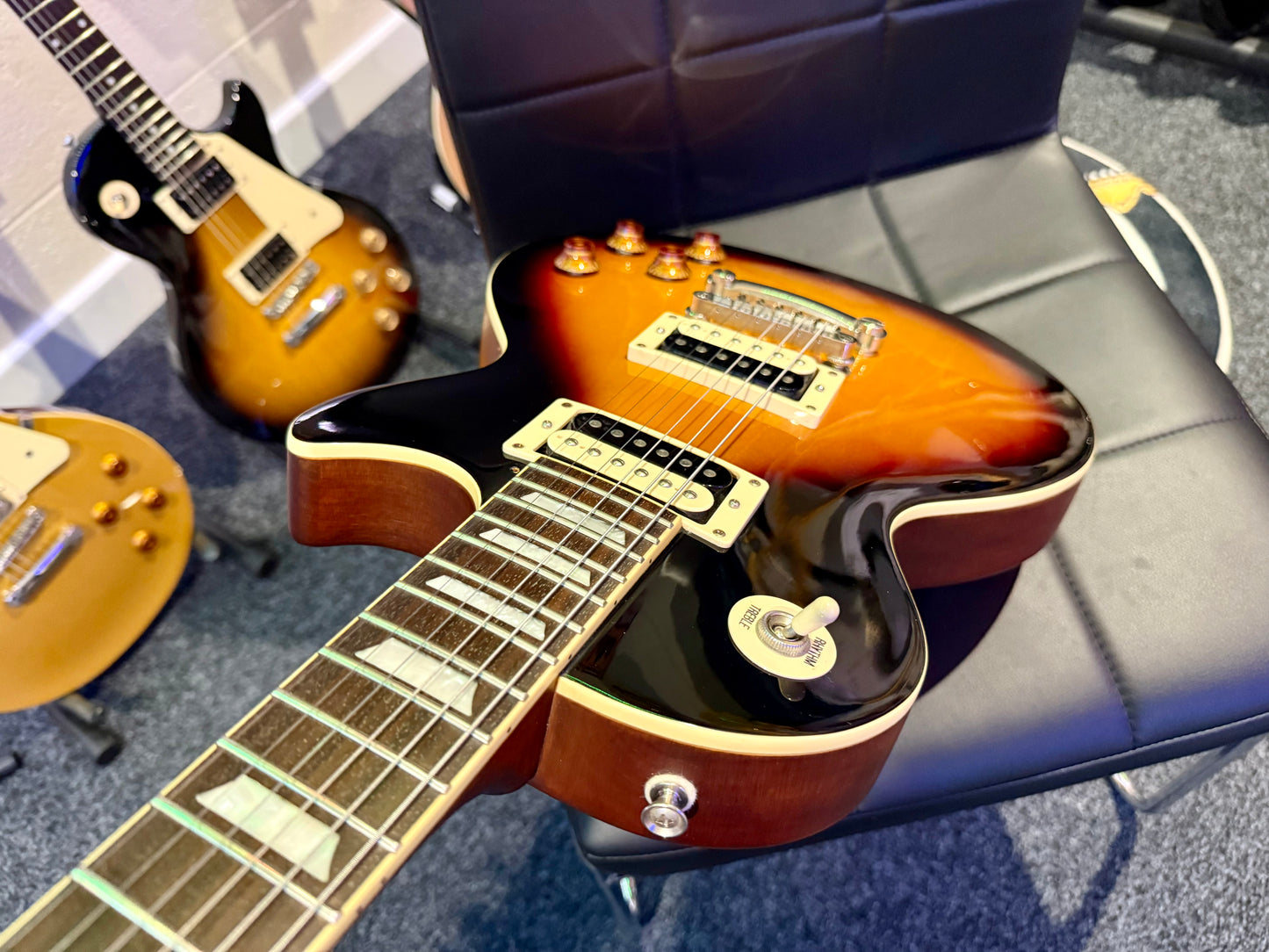 🔥2016🔥 Epiphone Les Paul Traditional PRO II~ Tobacco Sunburst~ DB Boost!
