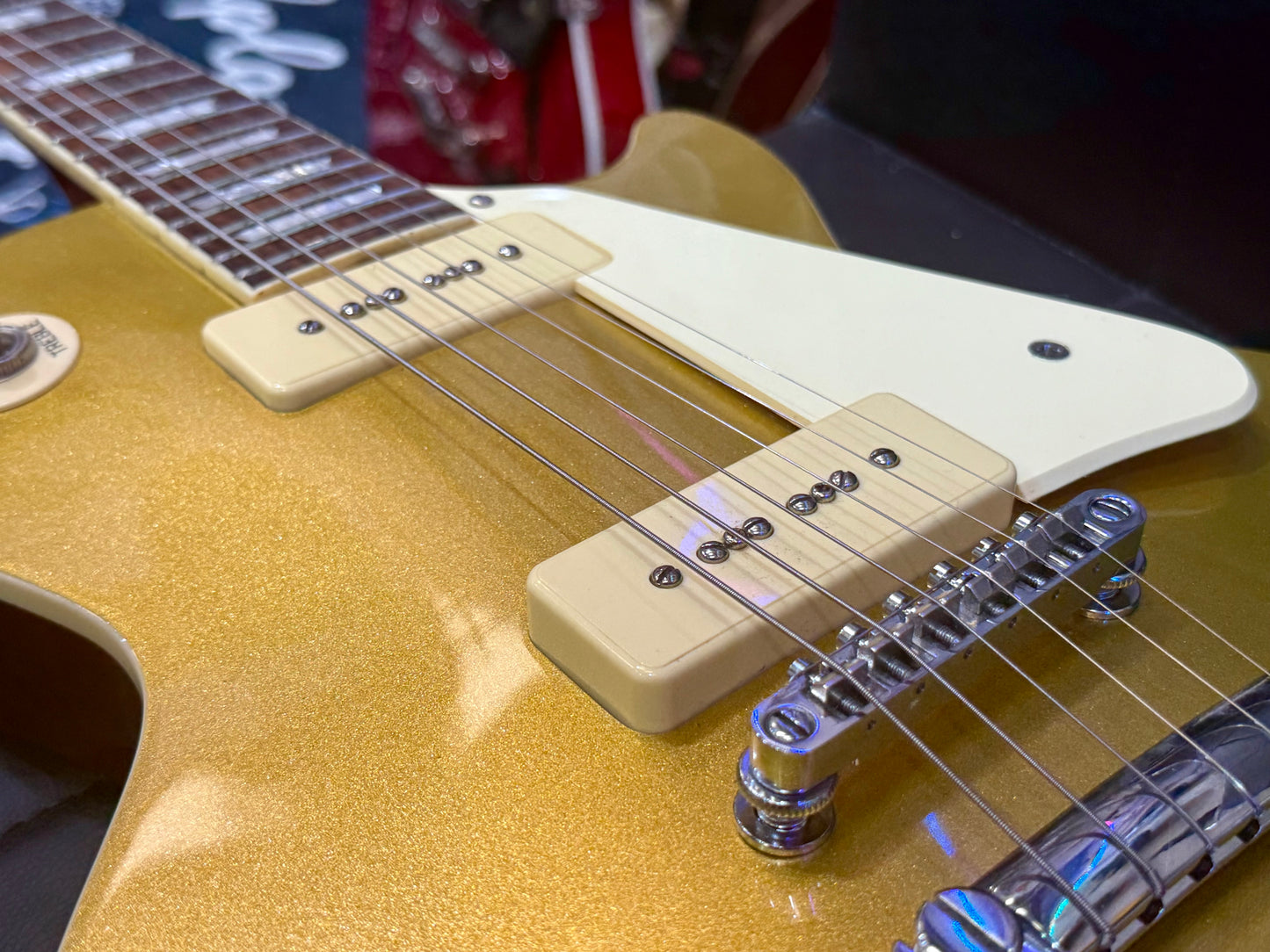 π2006π Epiphone '56 Les Paul Gold Top~ P-90 Pickups~ Electric Guitar~ Lovely!