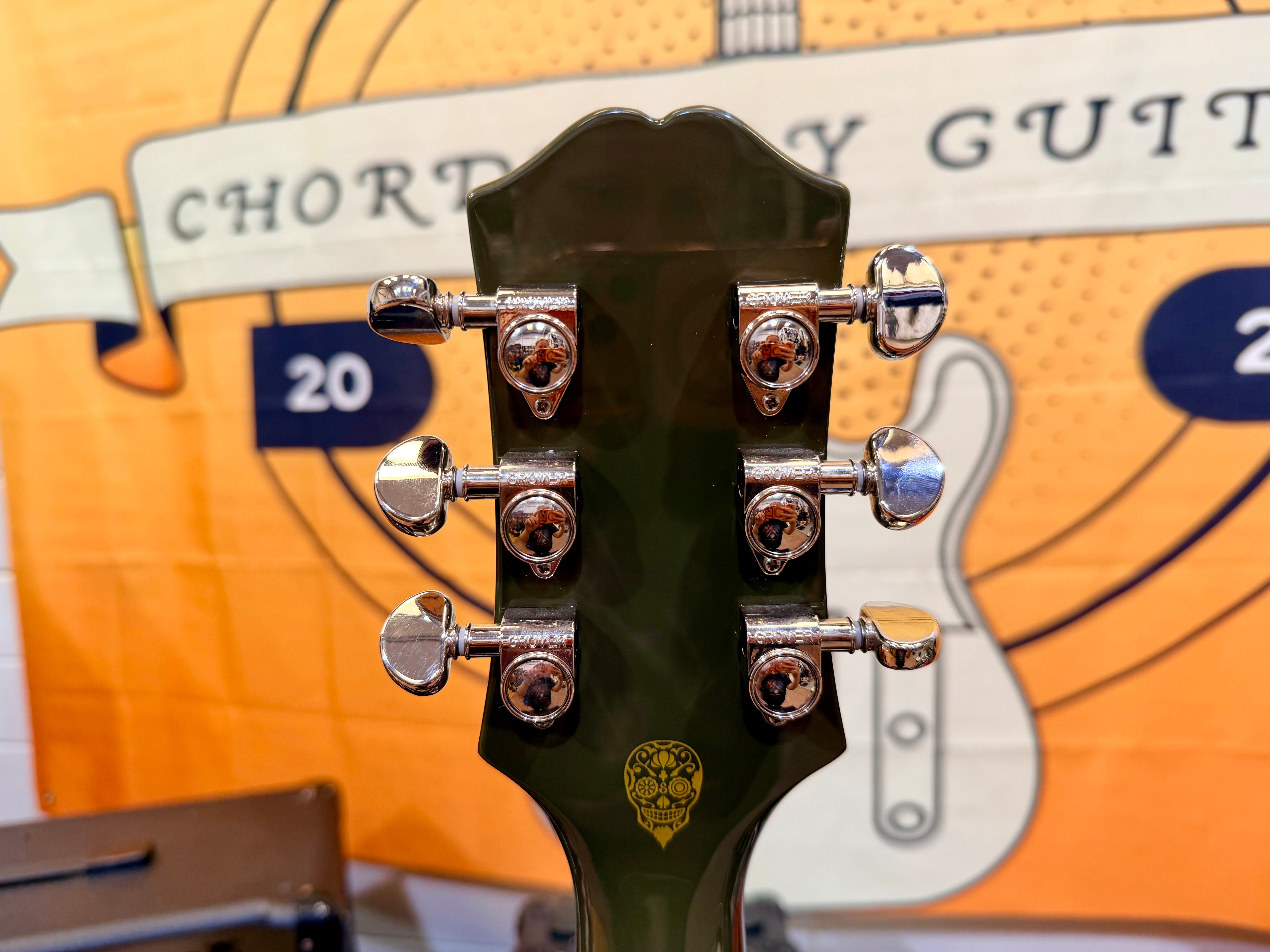⚡️2023⚡️ Epiphone Shinichi Ubukata ES-355 Olive Drab~ Inspired By Gibson Custom!
