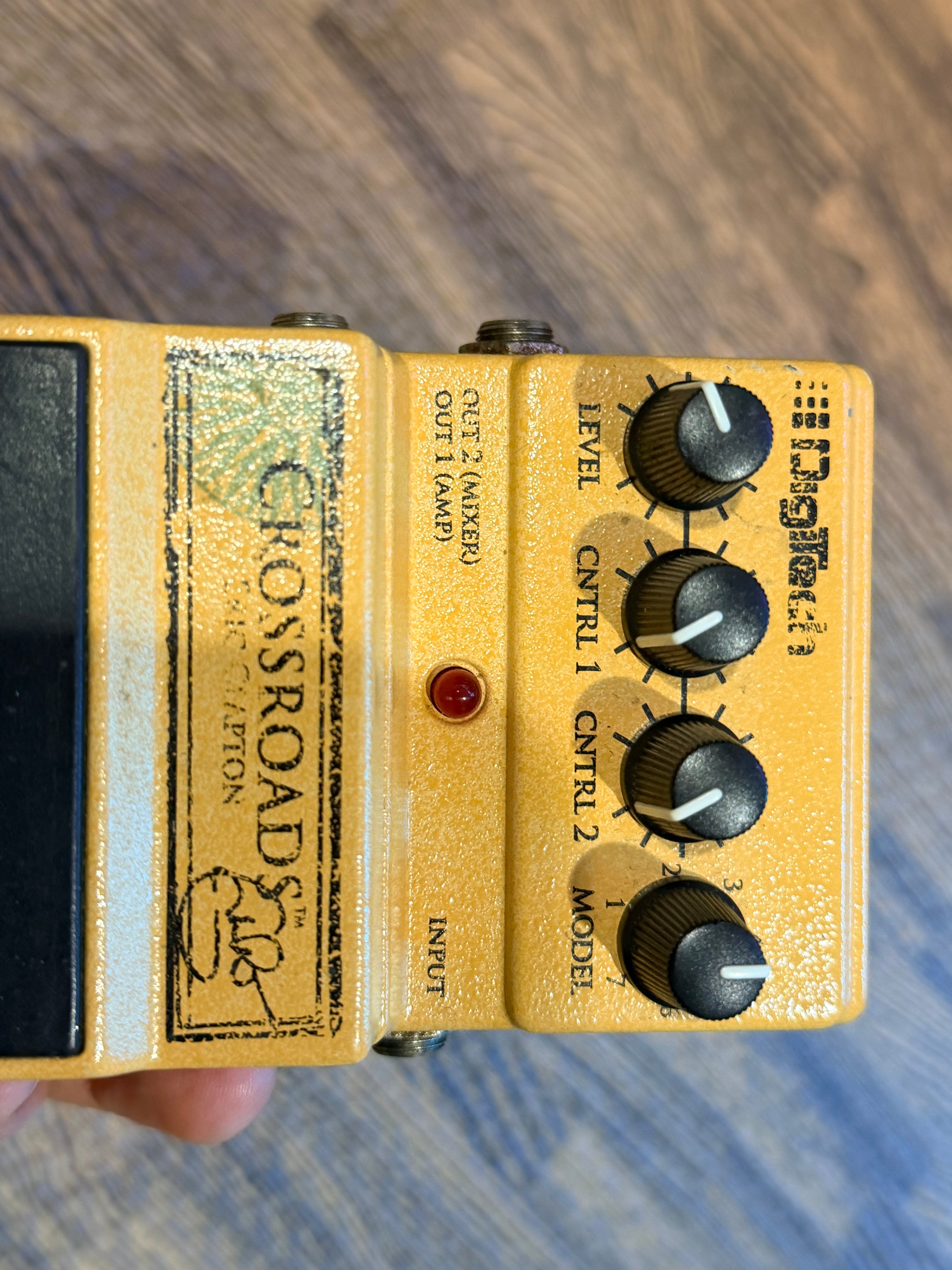 ๐ธ Digitech Eric Clapton Crossroads Pedal~ Vintage Guitar Effects Unit ๐ธ