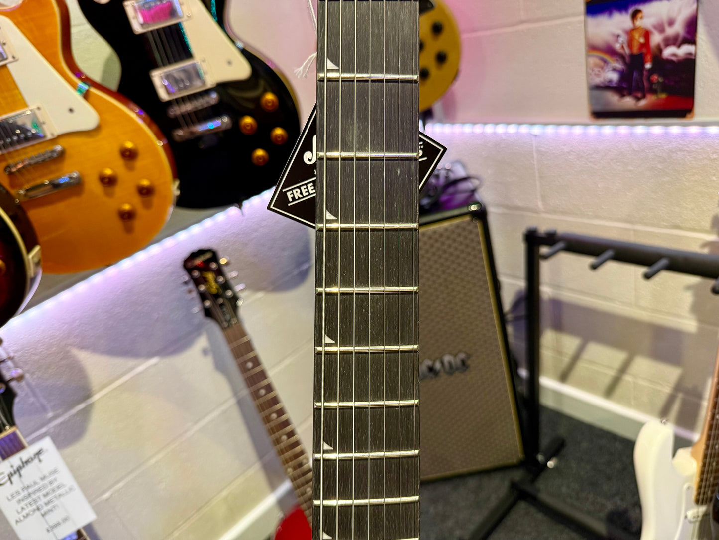 🔥NEW 2025🔥 Jackson JS22-7 RR HT Randy Rhodes 7 String~ Satin black!