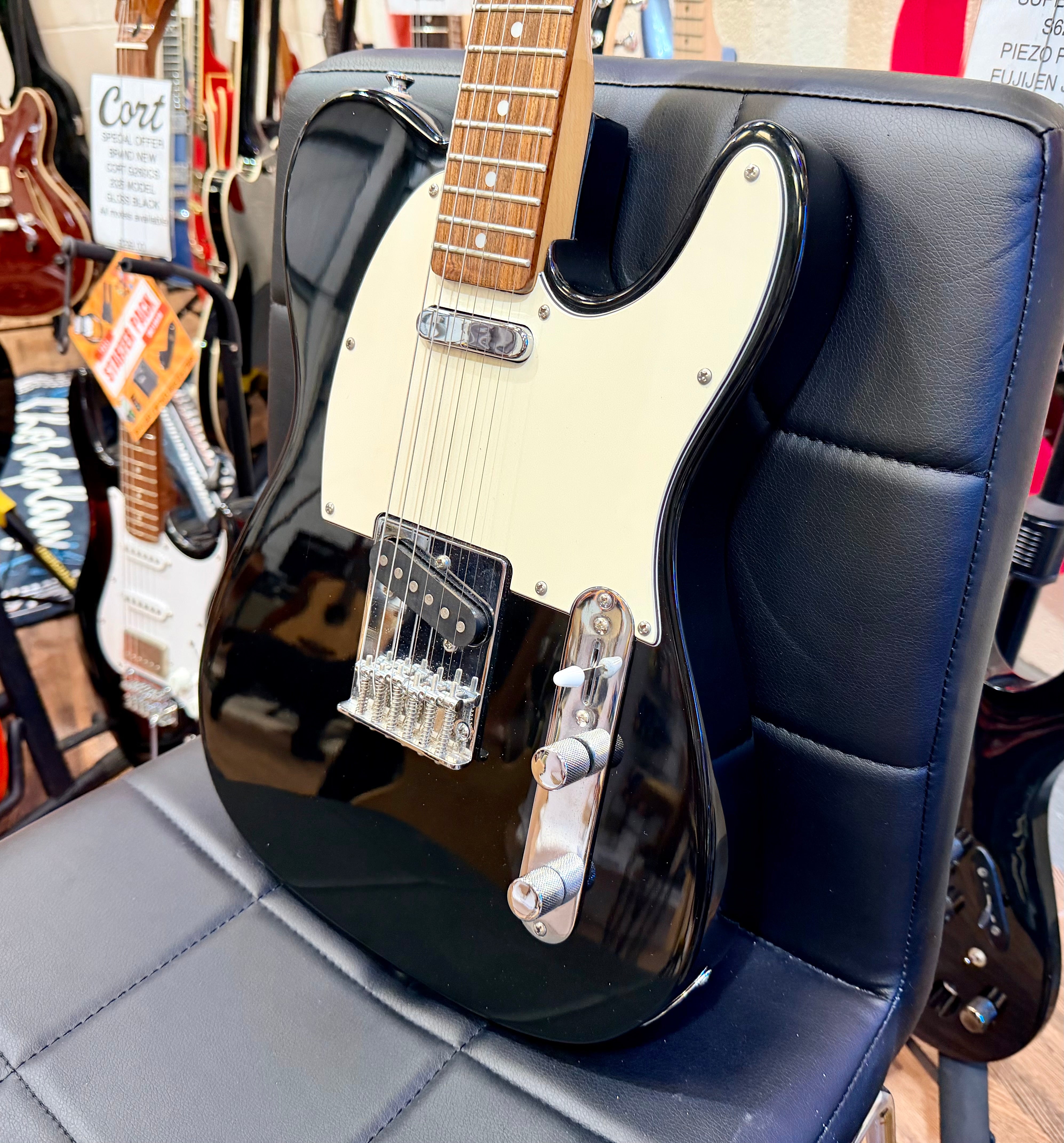 🎸RARE🎸 Tokai Goldstar Sound Telecaster Electric Guitar, Gloss Black!