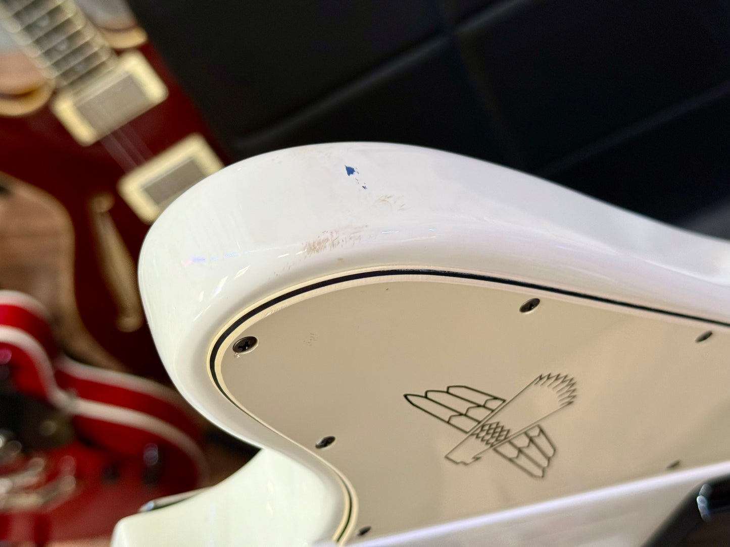 🔥RARE WHITE🔥 Epiphone Thunderbird T-Bird Bass~ Made In Korea~ 2007 Model!
