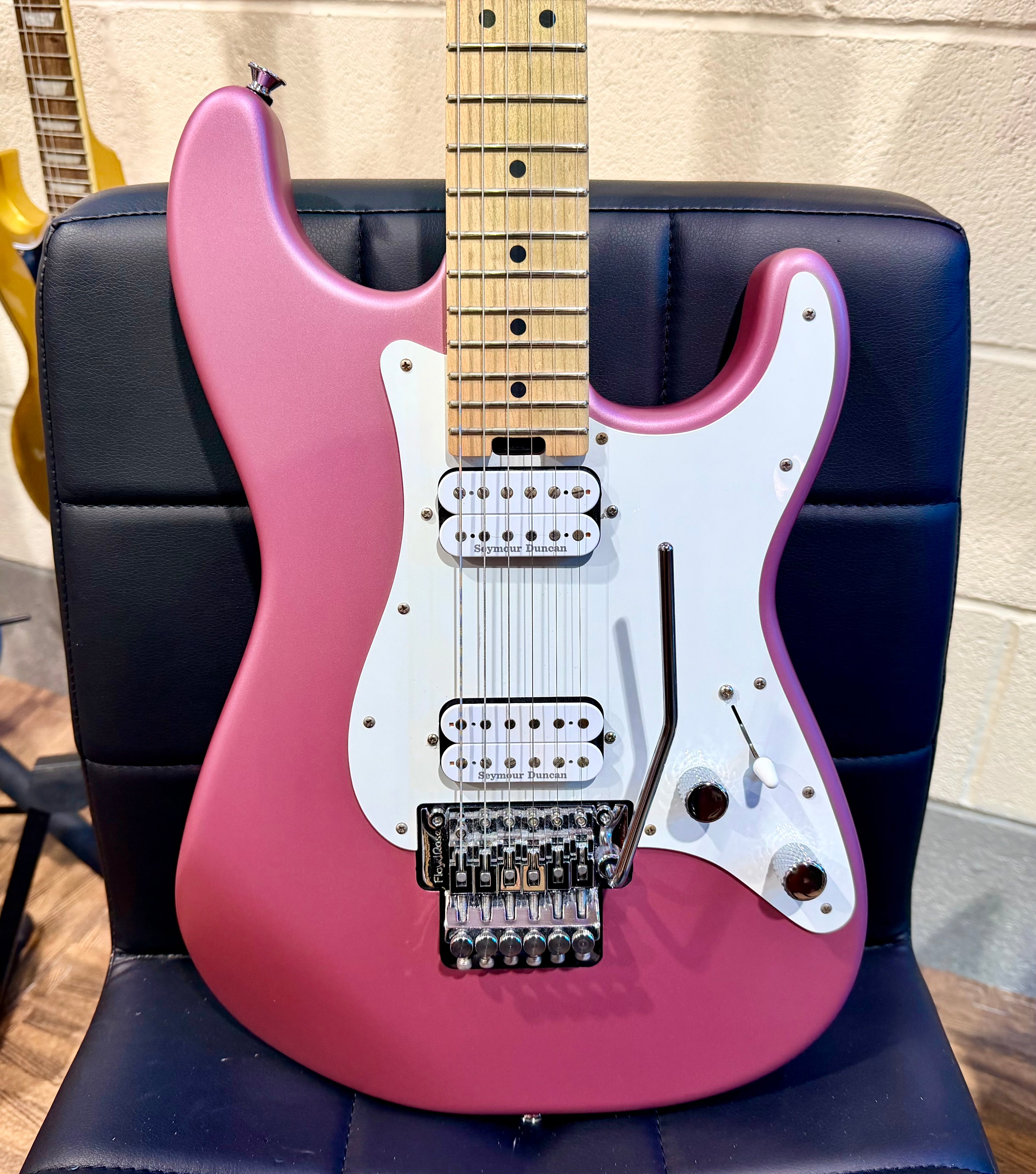 🔥2019🔥 Charvel So Cal Pro Mod Style 1~ HH FR~ Burgundy Mist~ Upgraded Titanium