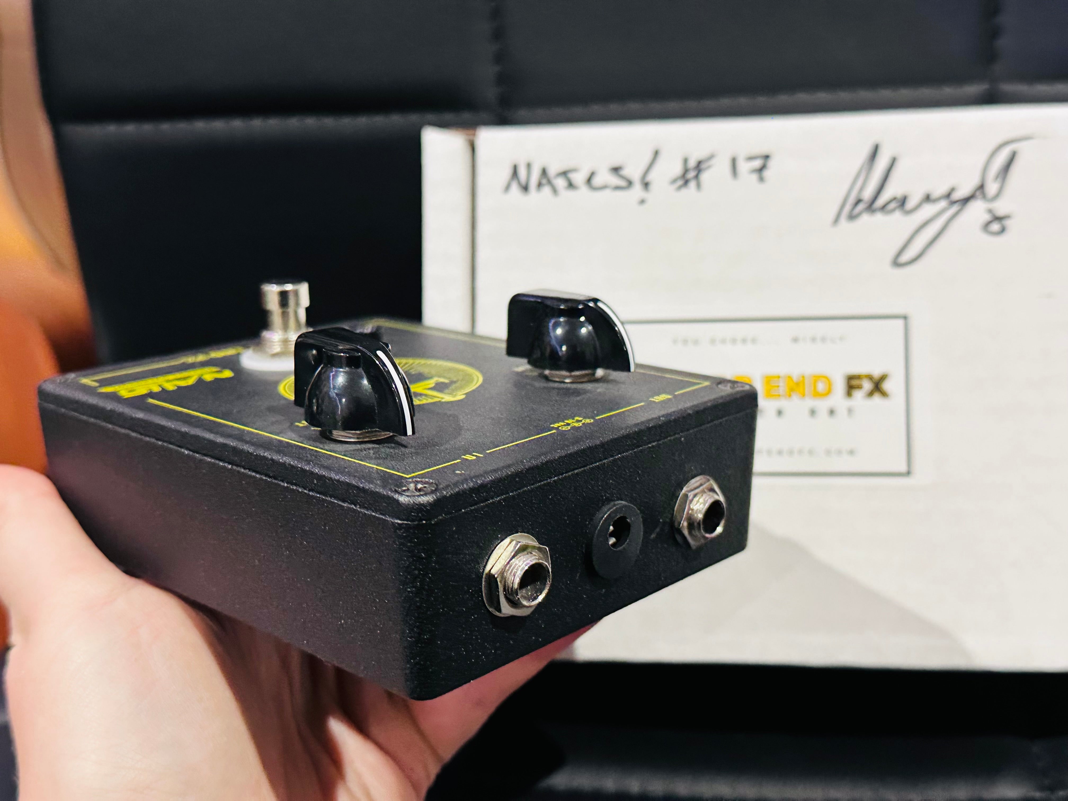 🔥RARE🔥 Sharp End FX Nails Impact Overdrive Guitar Effects Pedal~Massive Wagons