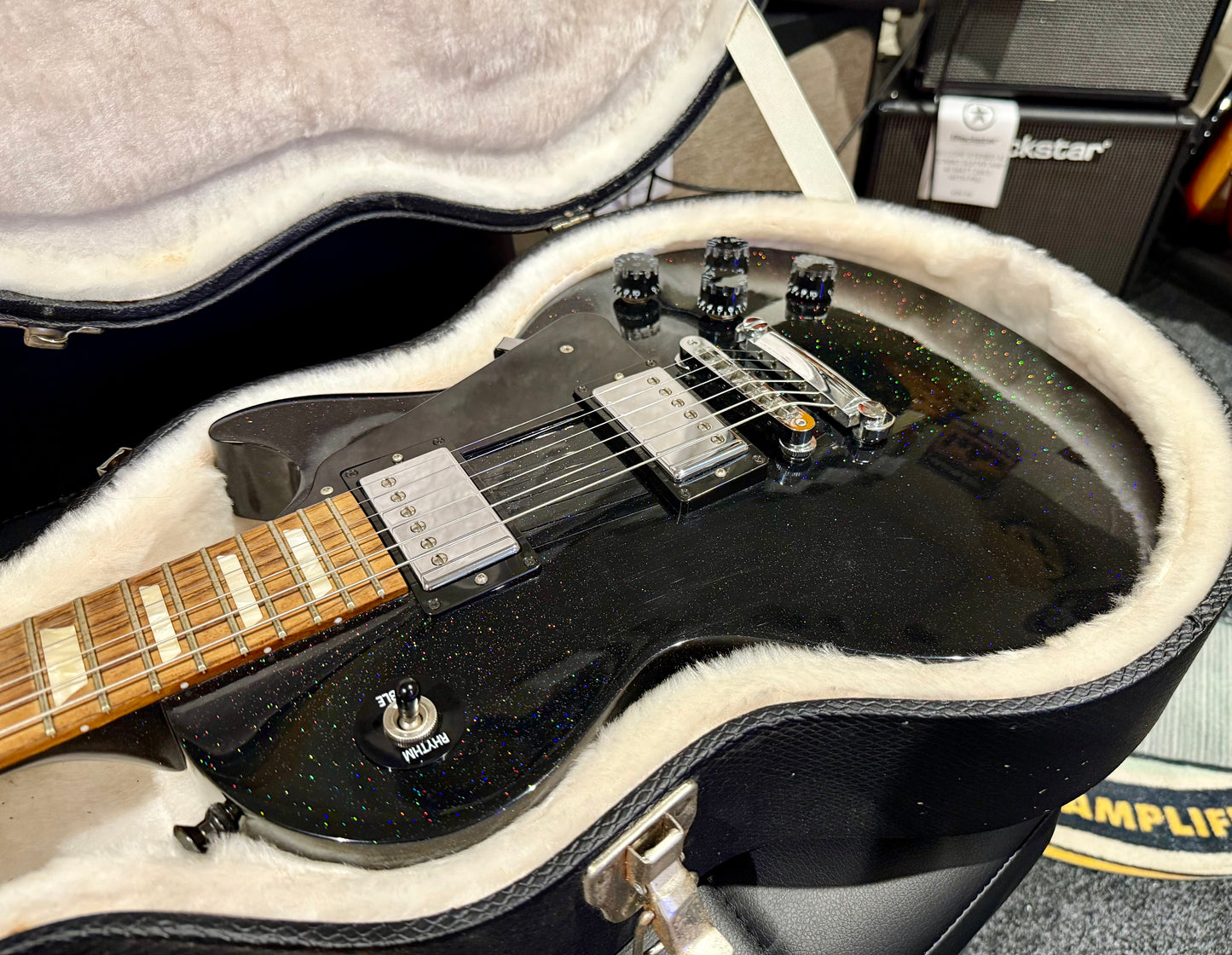 ✨120th ANNIVERSARY ✨ Gibson Les Paul Studio Pro Graphite Pearl Sparkle~USA 2014