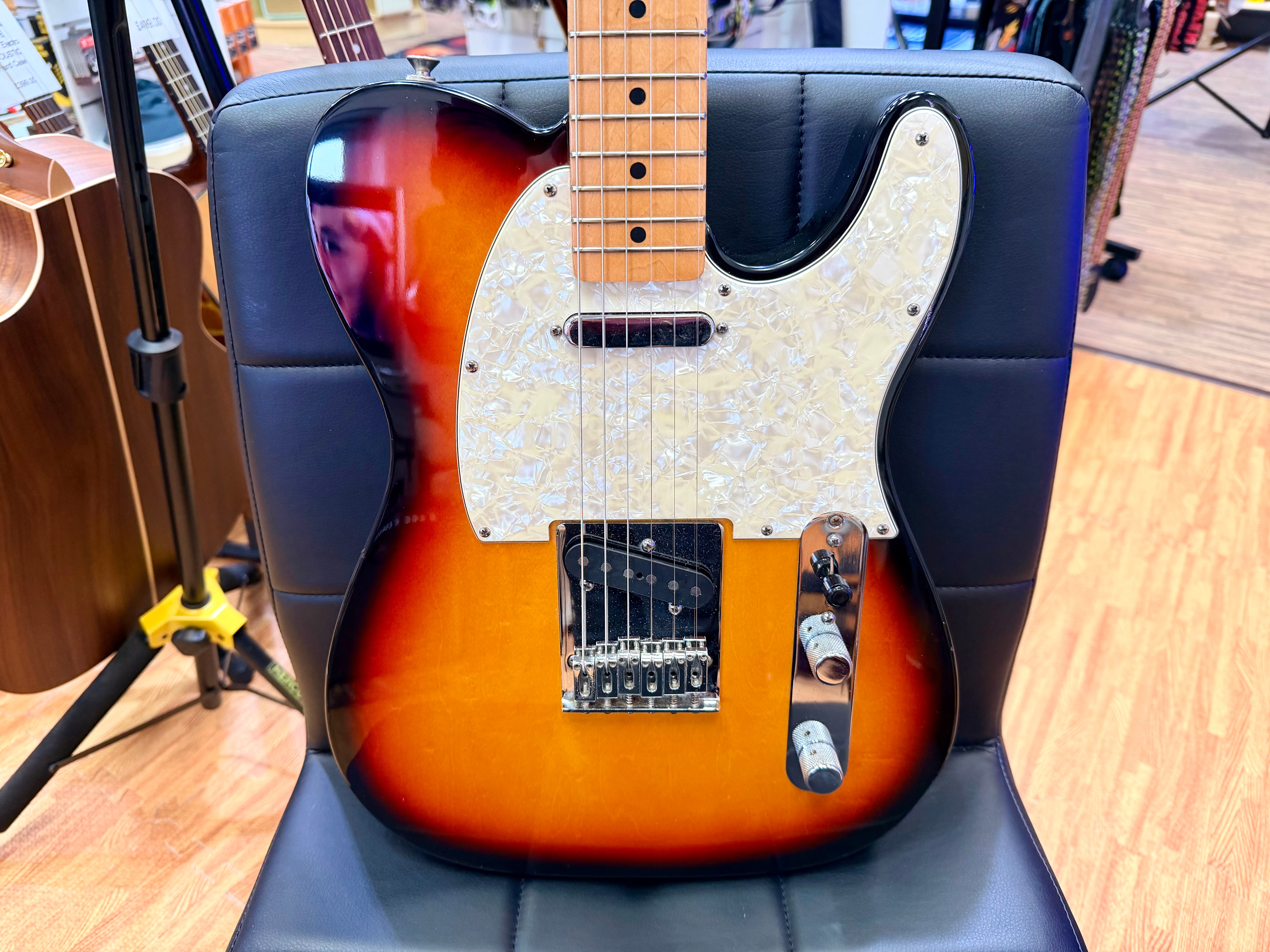 🔥1999🔥 Fender Mexican Standard Telecaster~ Brown Sunburst~ Maple~ MIM Tele!