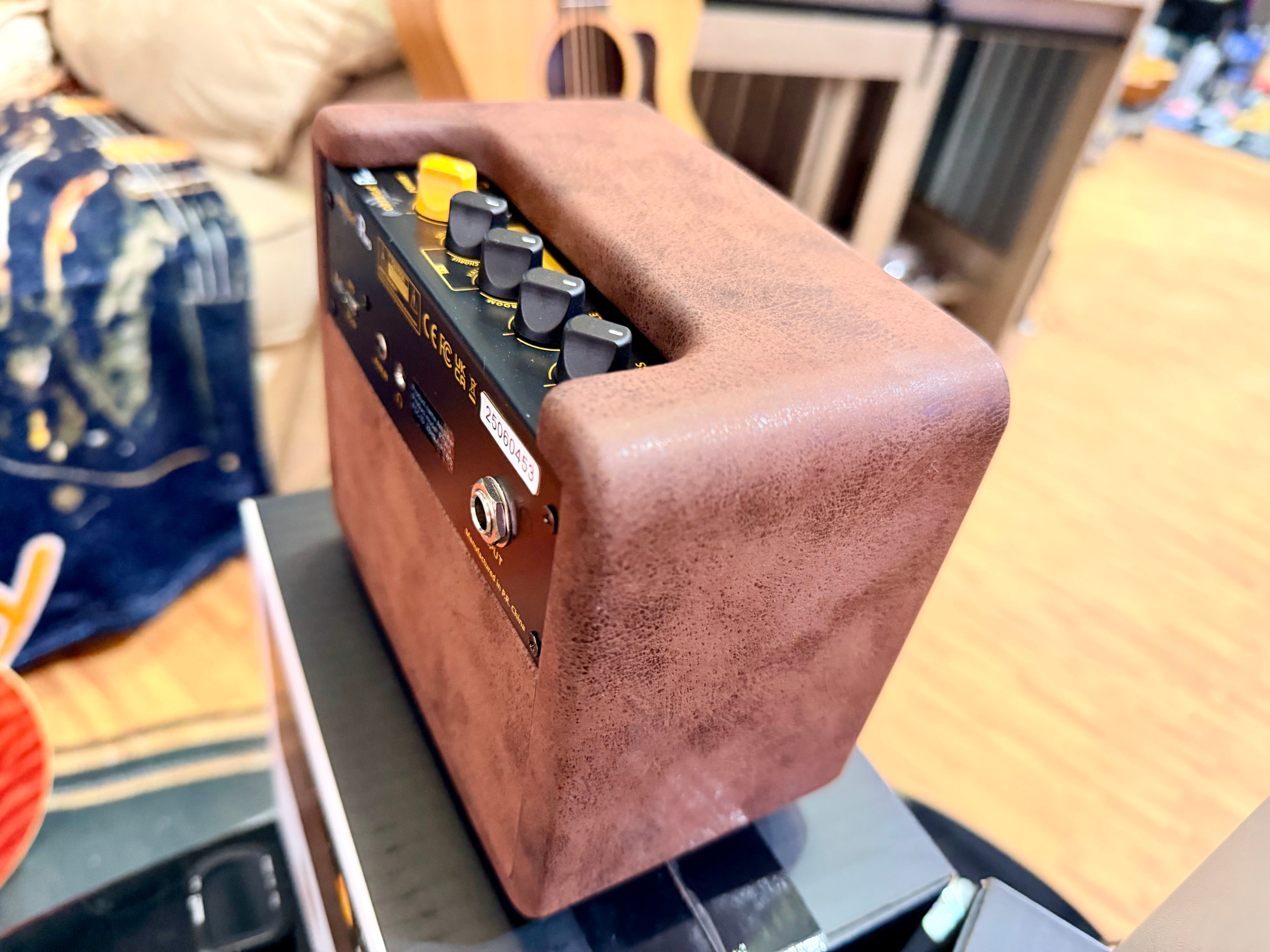 🔥NEW🔥 Ortega PTWO 12w Pocket Acoustic Guitar Amplifier~USB-C/Bluetooth/Effects