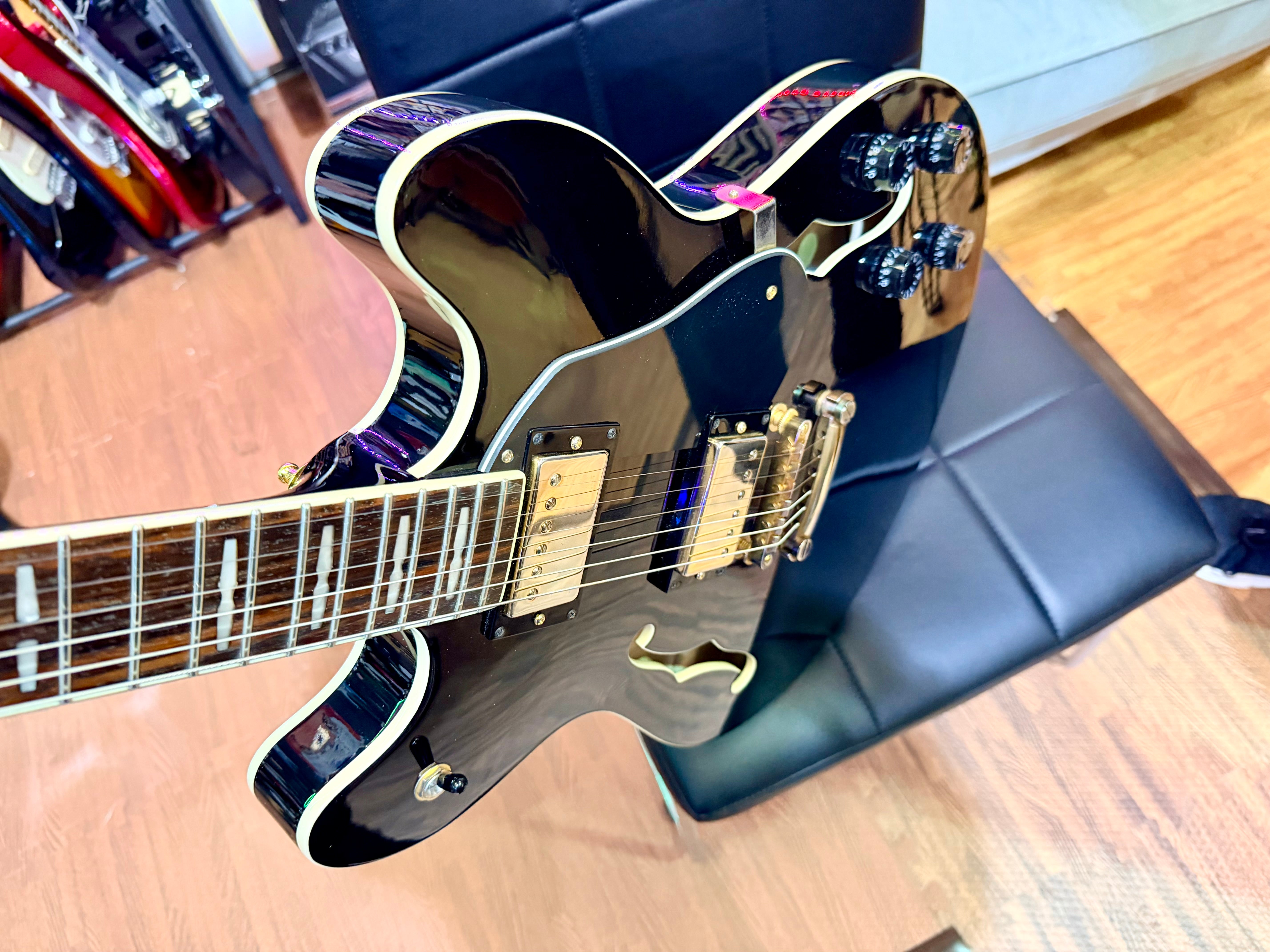 🌟LOVELY🌟 Peavey JF1EX Semi-Hollow Electric Guitar~ Early Korean Made Model 🇰🇷