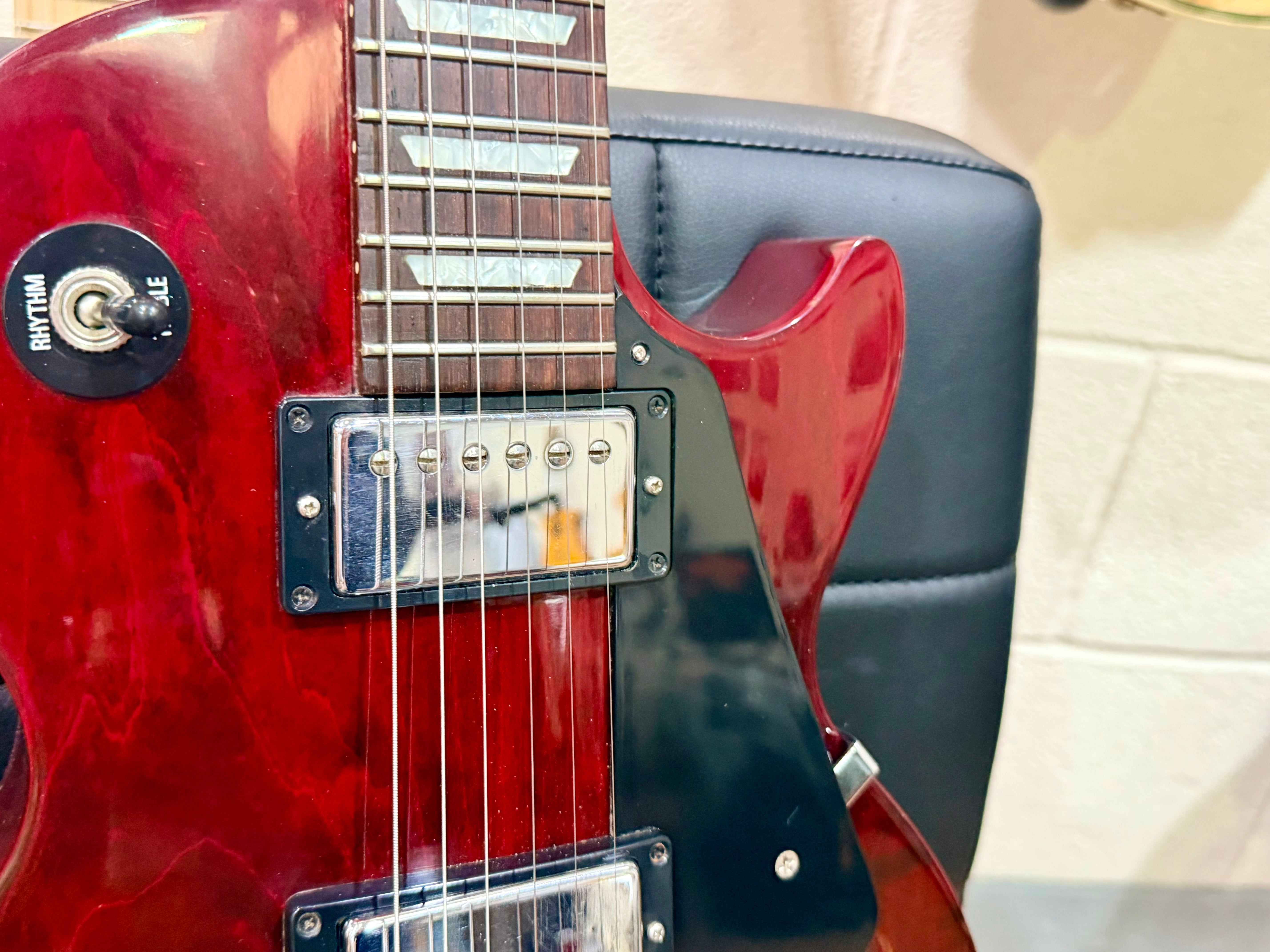 🔥2003🔥 Gibson Les Paul Studio USA~ Electric Guitar~ Wine Red~ 8lb:11oz!