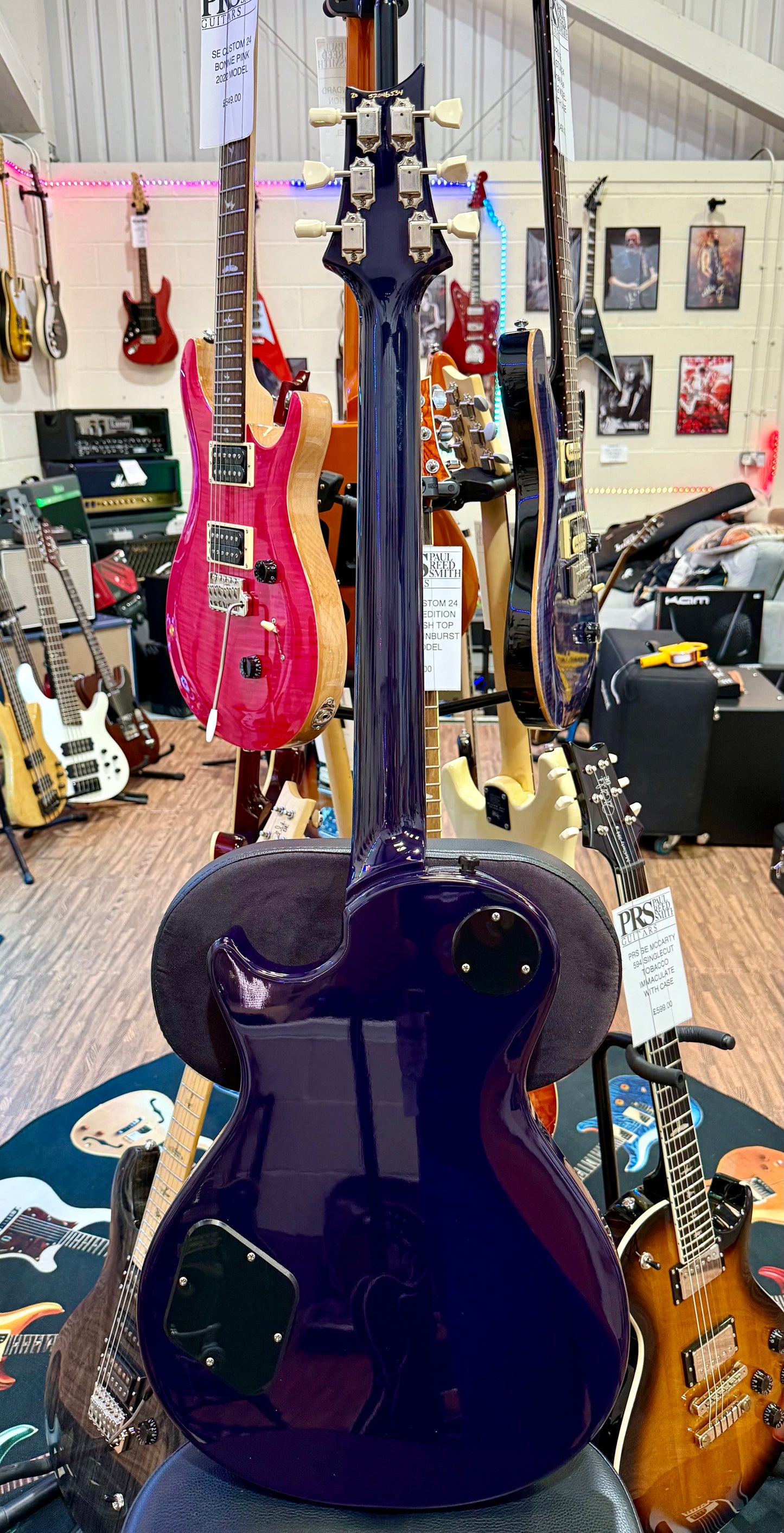 🌟2020 USA🌟 PRS S2 McCarty 594 Singlecut~ Whale Blue~ Gig Bag & Docs~ Stunning!
