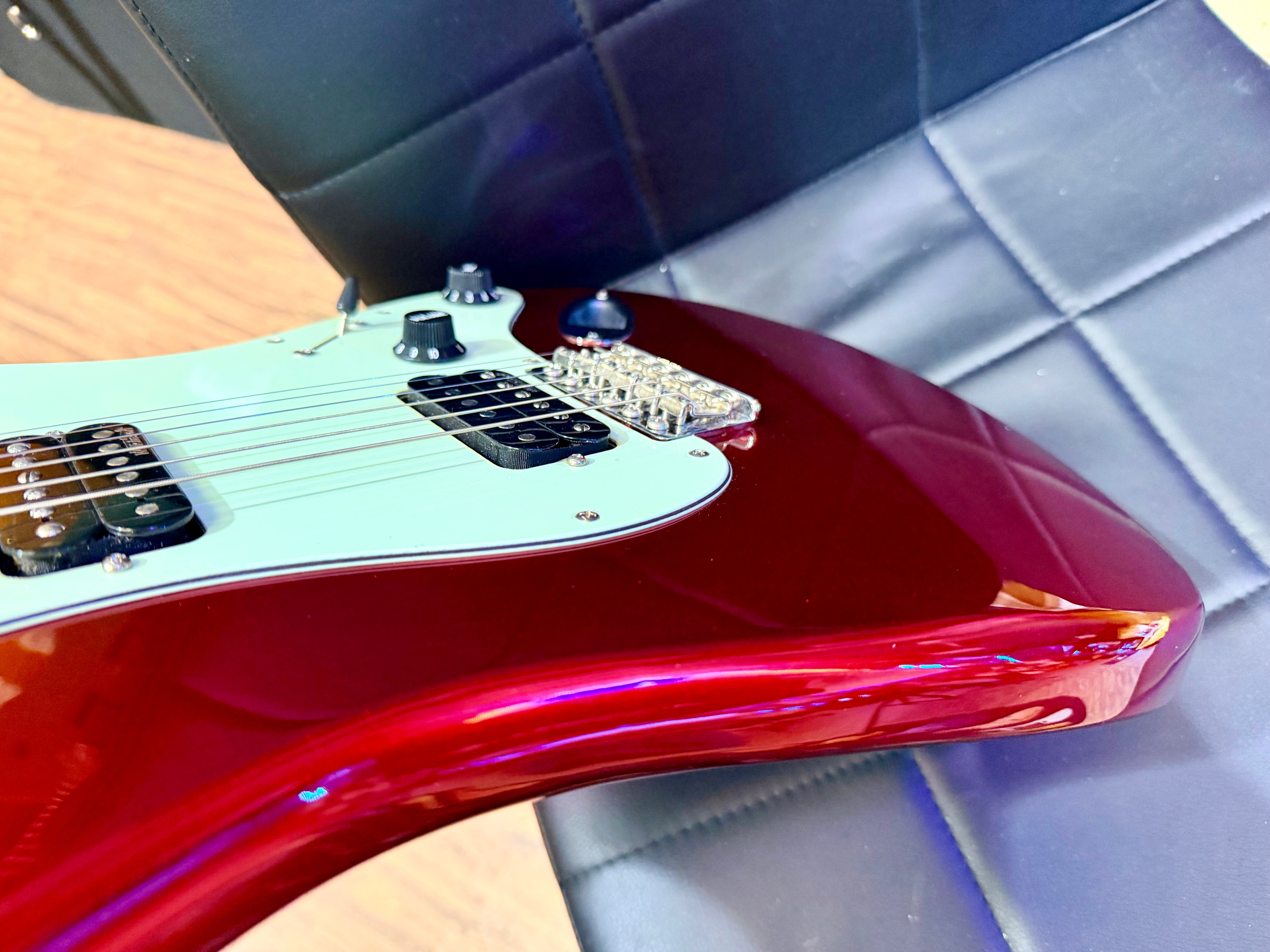 🔥RARE🔥 Vintage V6 ReIssued HH Electric Guitar Candy Apple Red Wilkinson Strat!