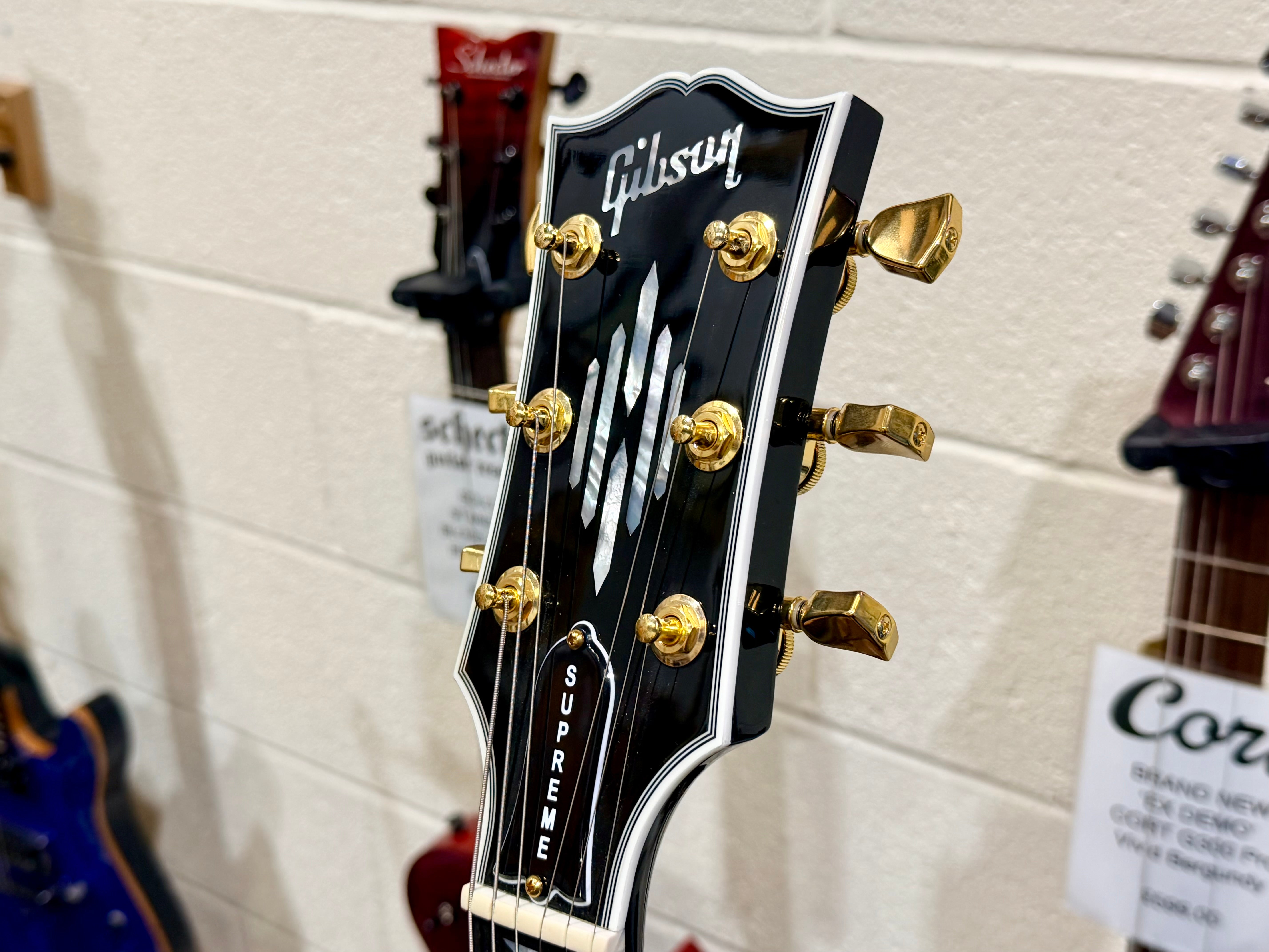 🔥MINT🔥 Gibson SG Supreme In Fireburst~ AAA Figured Top~ Gold Hardware 2023 USA!