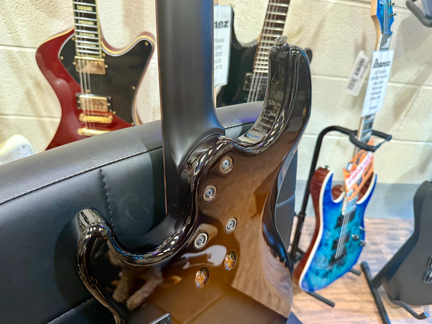 š„MINT 2022š„ Yamaha BB734A Active Bass Guitar~ Dark Coffee Sunburst + Hard Case