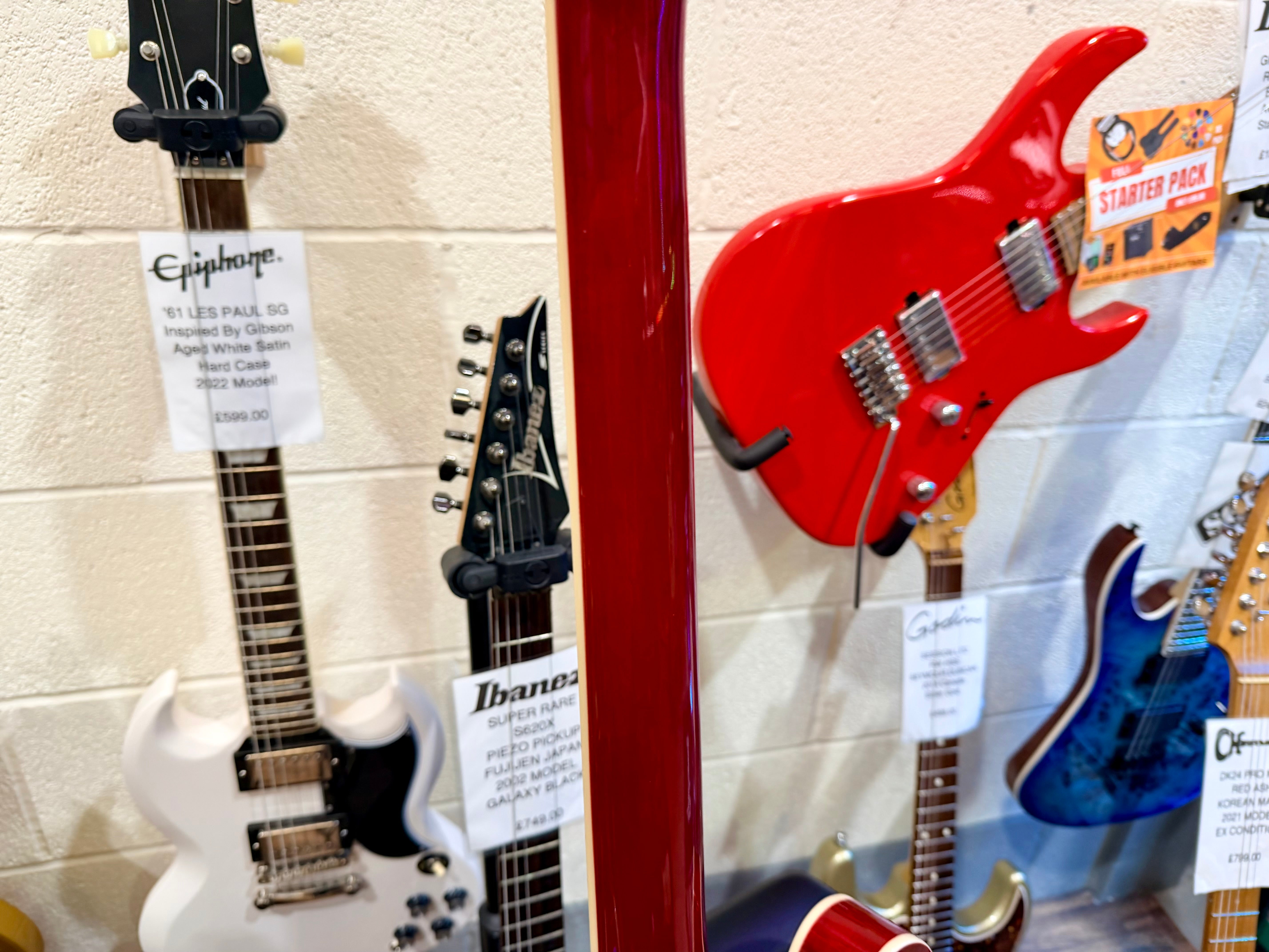 🌟BRAND NEW🌟 Tokai UES78 SR Semi Hollow Body~ See-Through Red~ ‘335’ Style!
