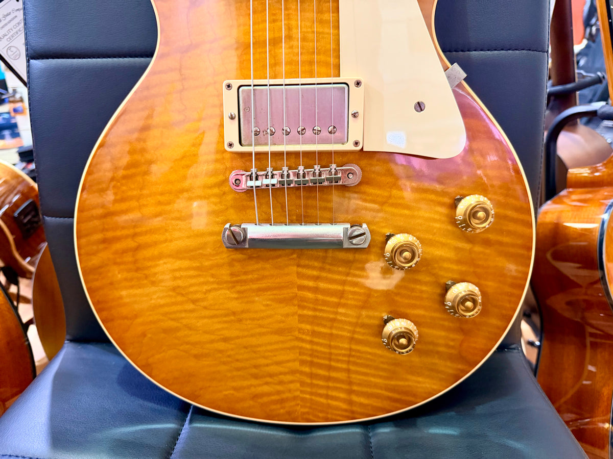 2012 Gibson Custom Shop 1959 Les Paul Standard R9 VOS~ Honey Burst~ Case & COA