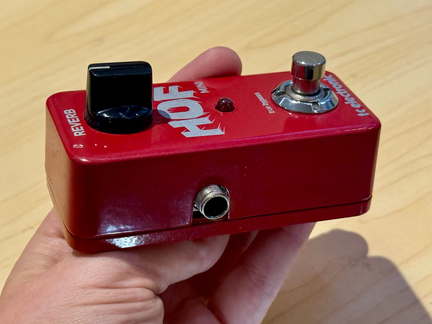 🎸 TC Electronic HOF Hall Of Fame Mini Reverb Guitar Effect Pedal 🎸