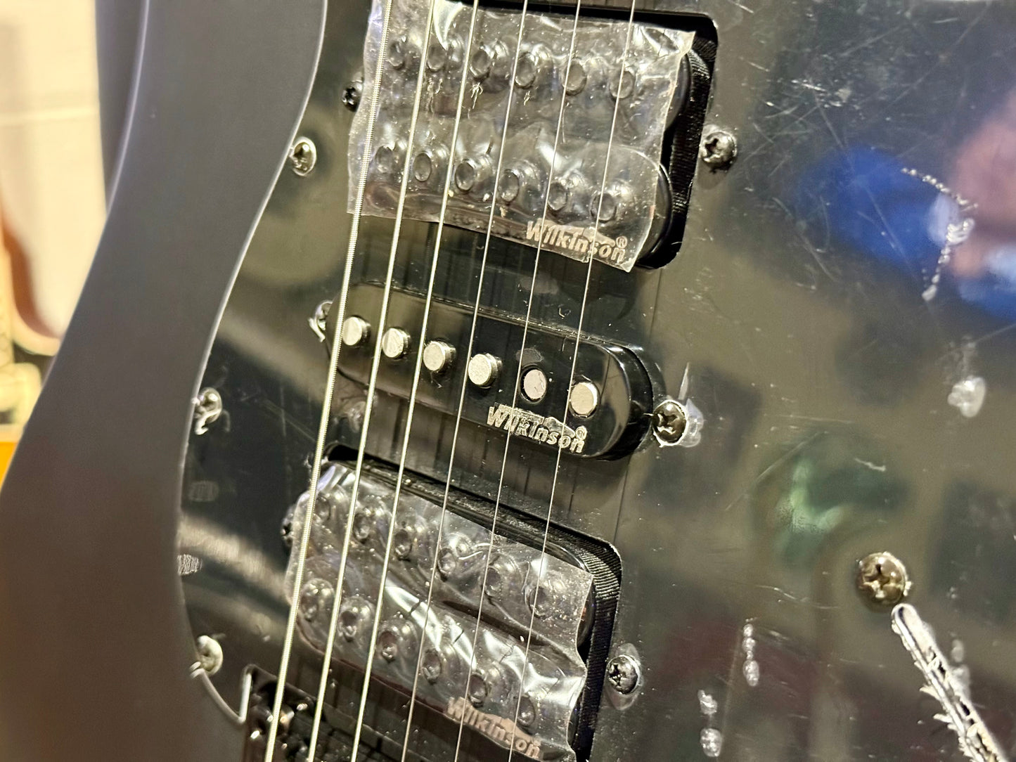 🔥EX DEMO🔥 2022 Vintage VMX Series Raider Electric Guitar~Black~ Floyd Rose!