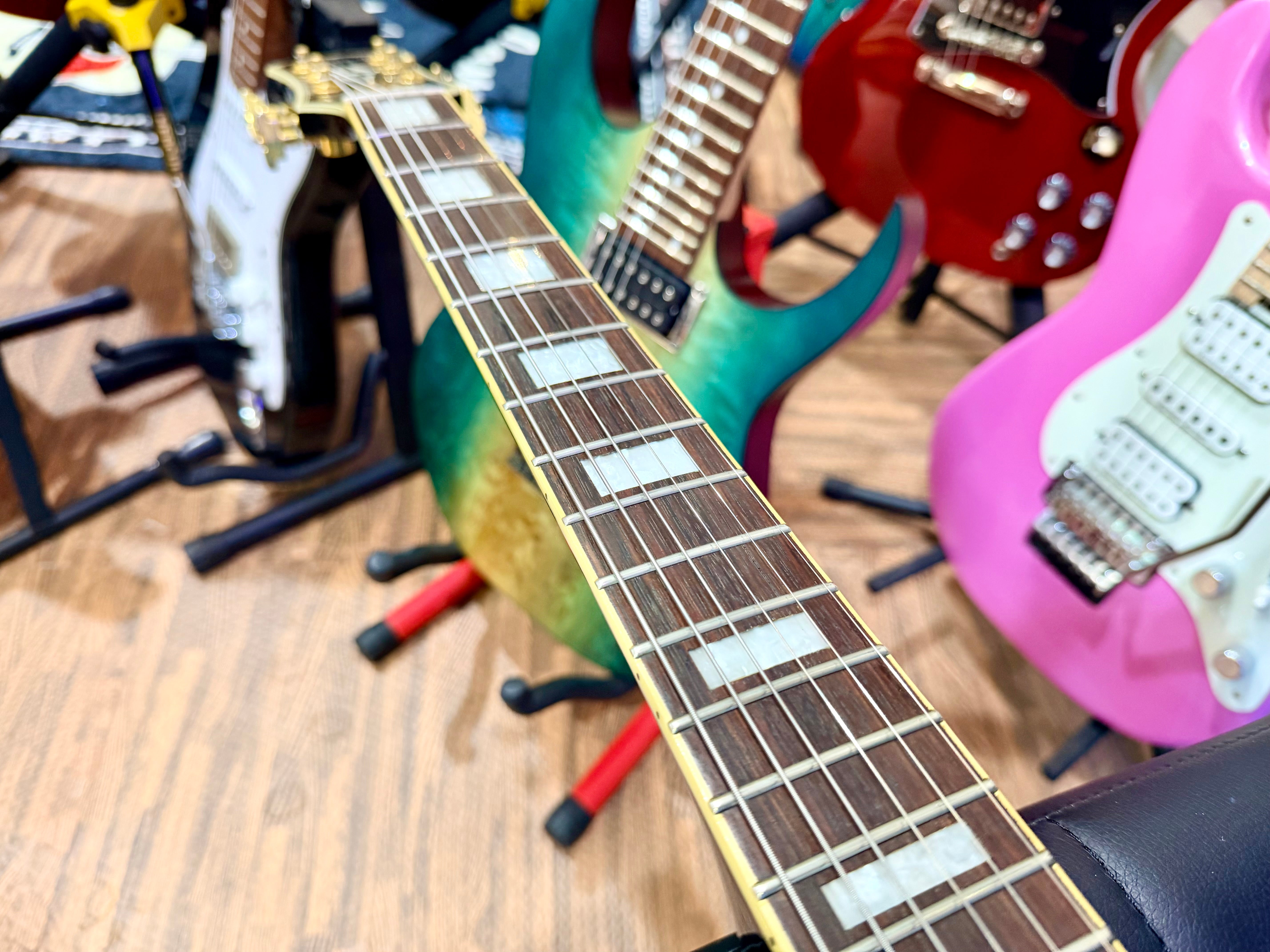 🔥RARE🔥 Epiphone Les Paul Custom 50th Anniversary Ebony/Gold~ 2002 Ltd Edition!