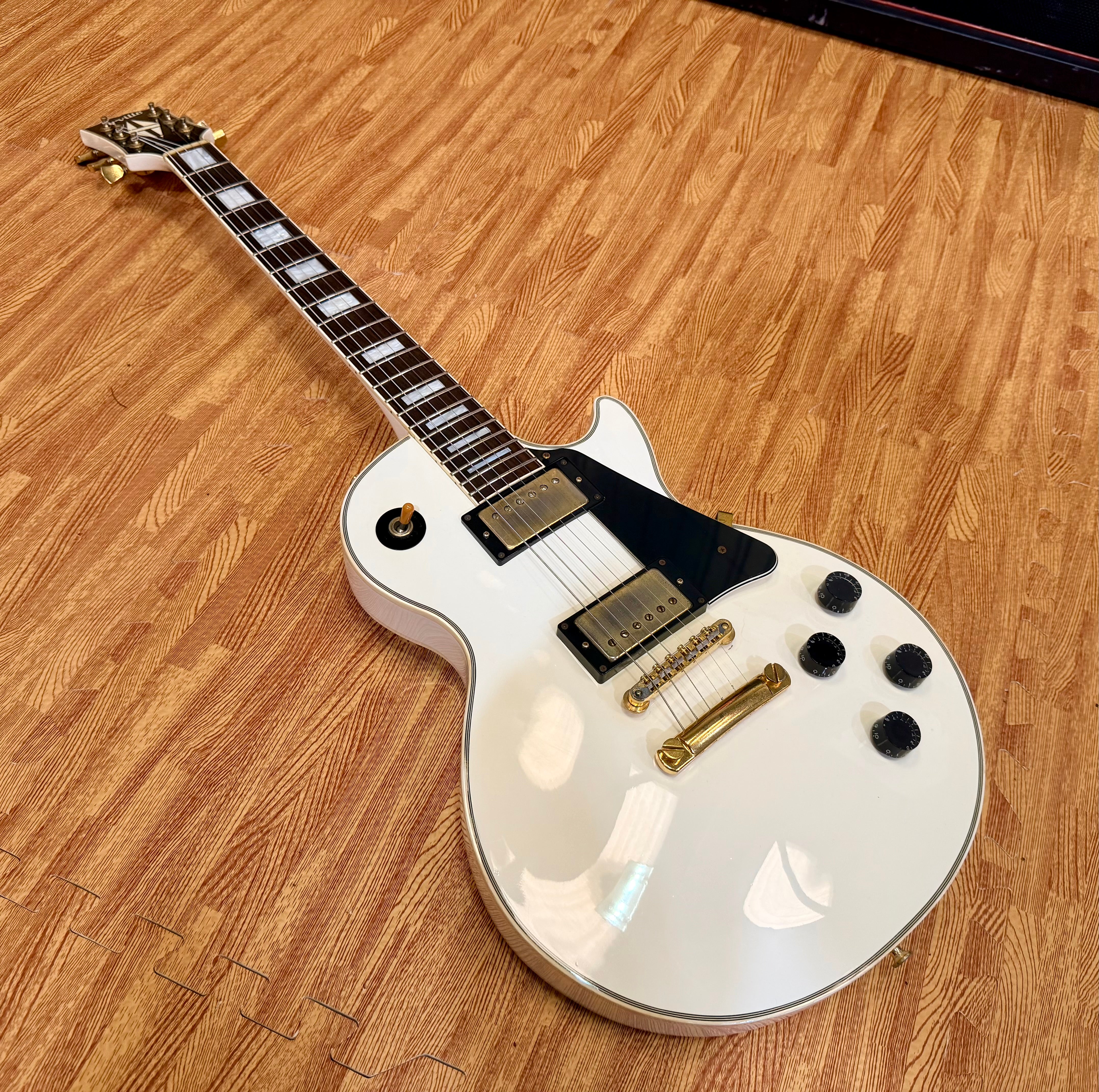 π―π΅ 1996 π―π΅ Orville LPC-75 Alpine White 1996 MIJ Les Paul Custom~ Japan Import!
