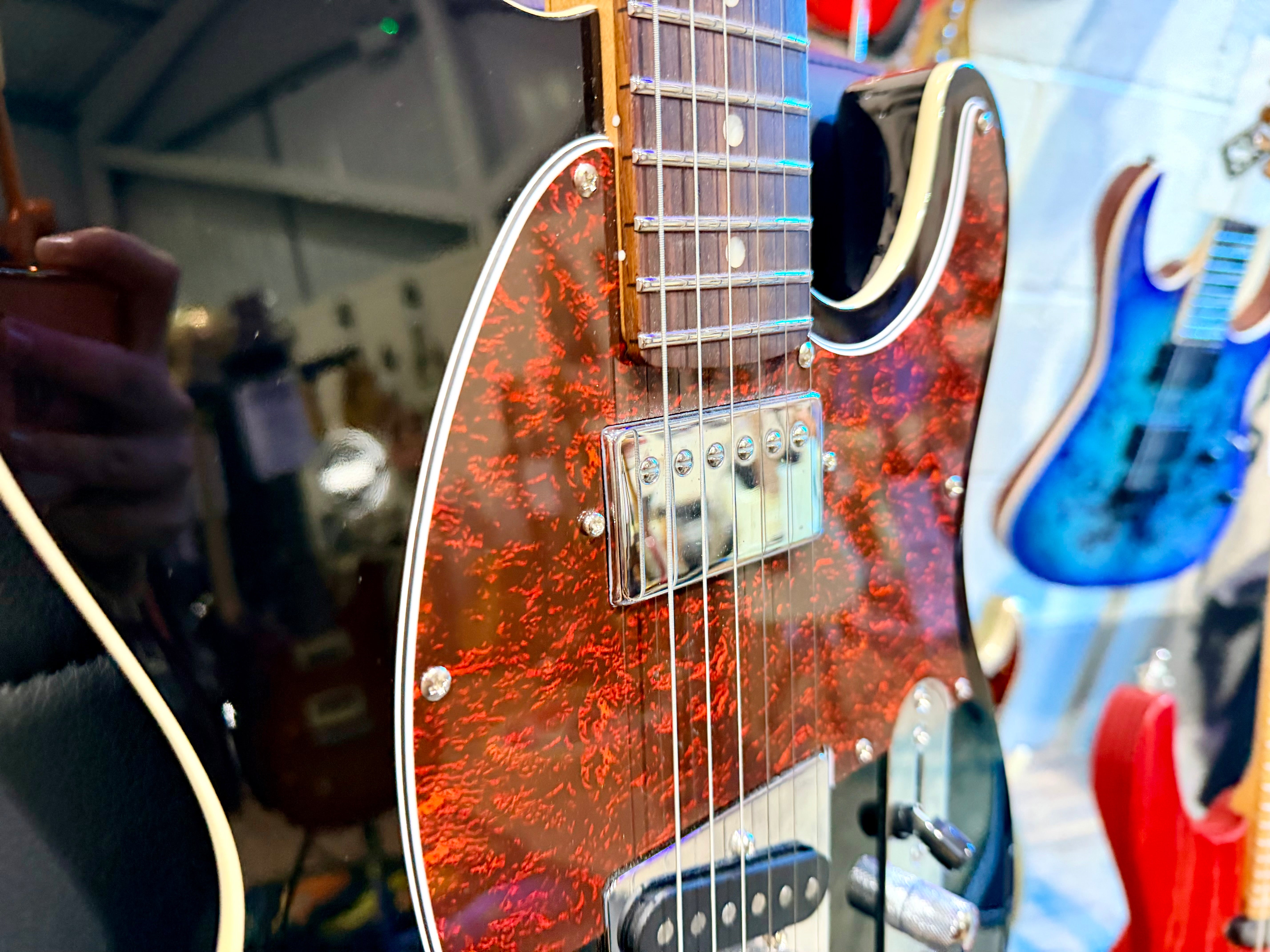 🔥MINT🔥 JET Guitars JT-350 HS Rosewood~ Gloss Black~ Telecaster Style!