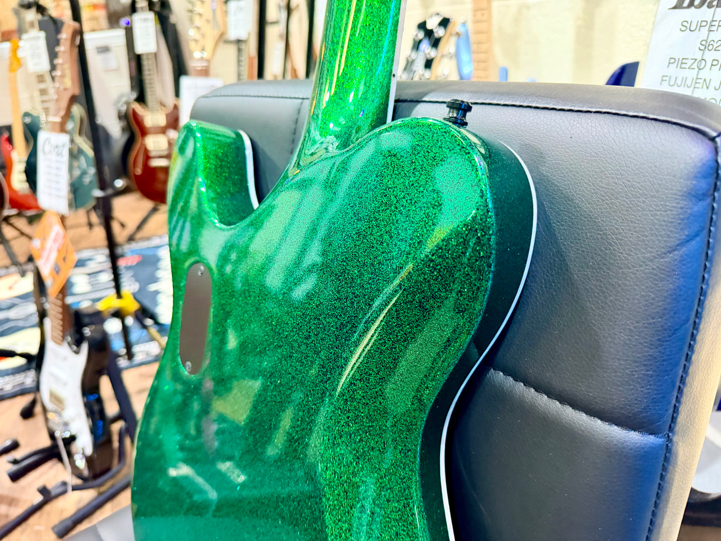 š„MINTš„ ESP LTD SCT-607 Baritone 7 String~ Stephen Carpenter Green Sparkle + Case