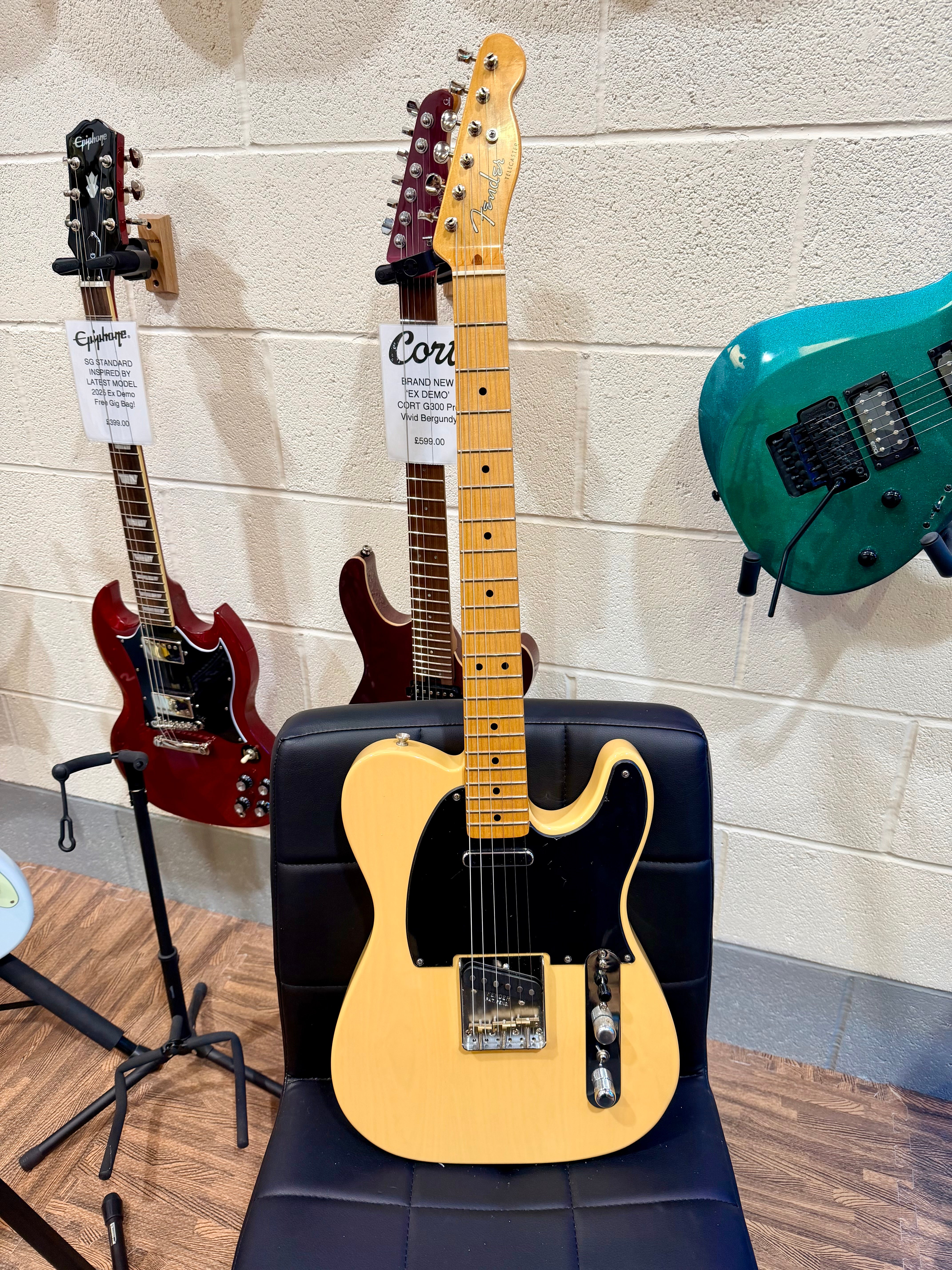 🌟MINT🌟 Fender Classic Player Baja Telecaster~ 2008 Model~ Butterscotch Blonde!