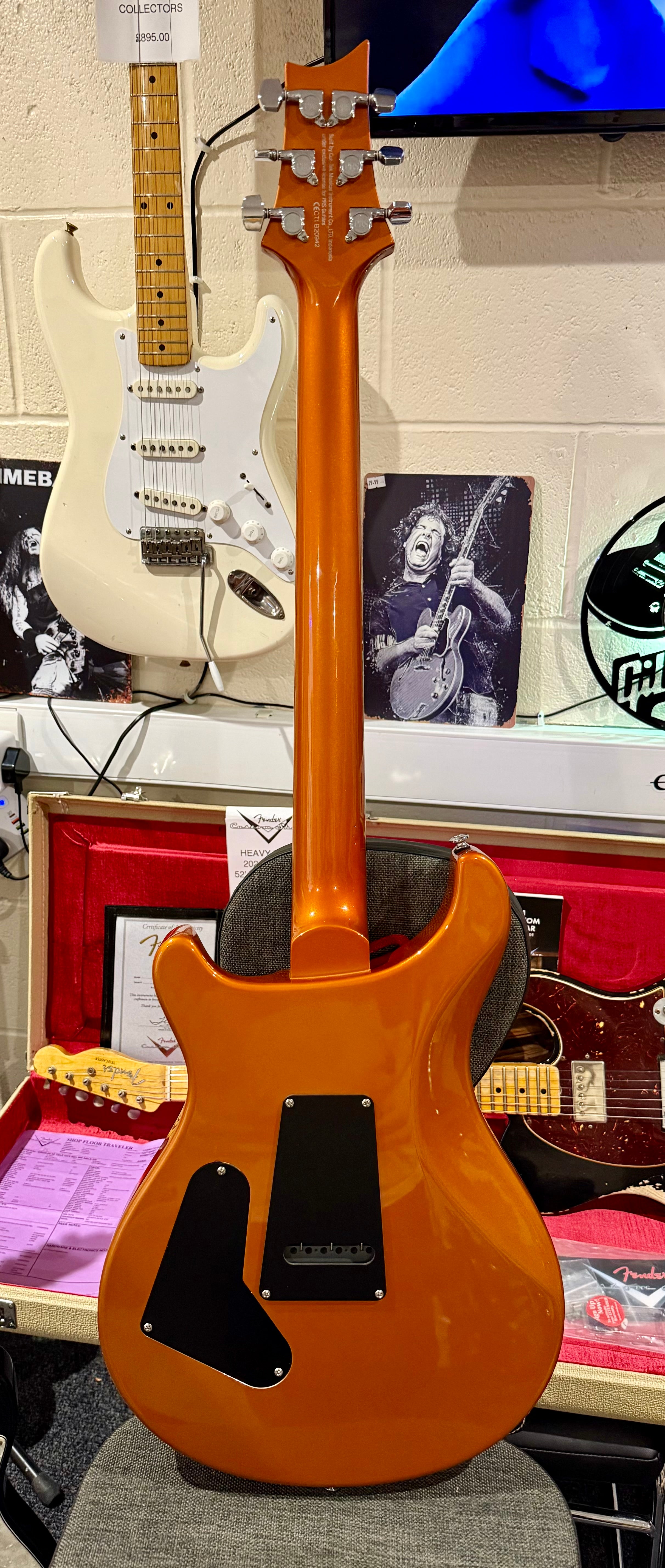 🔥RARE🔥 PRS SE Standard 24 Limited Edition~ Burnt Metallic Orange~ Coil Tap!